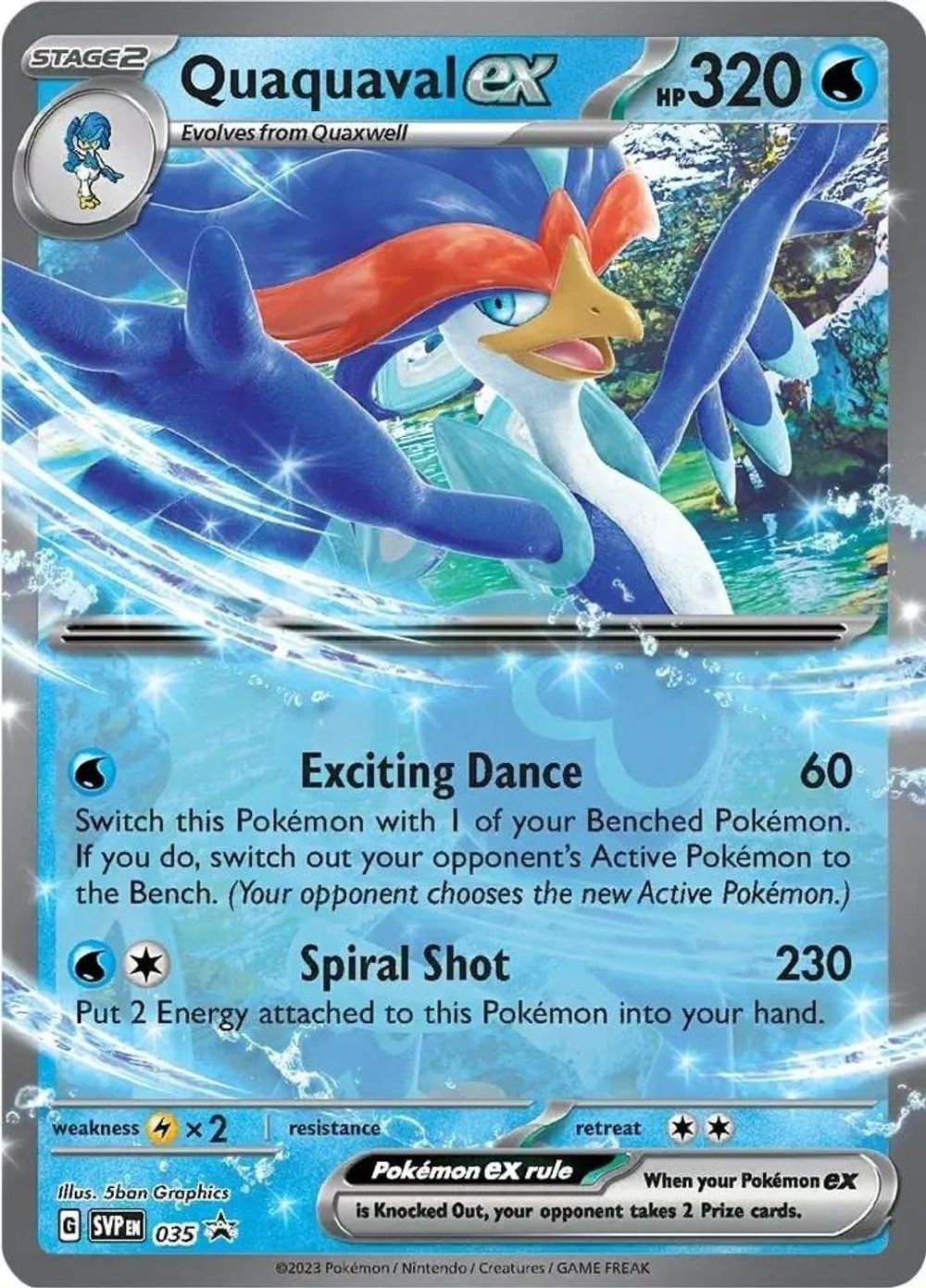Quaquaval ex - 035 — SV: Scarlet & Violet Promo Cards