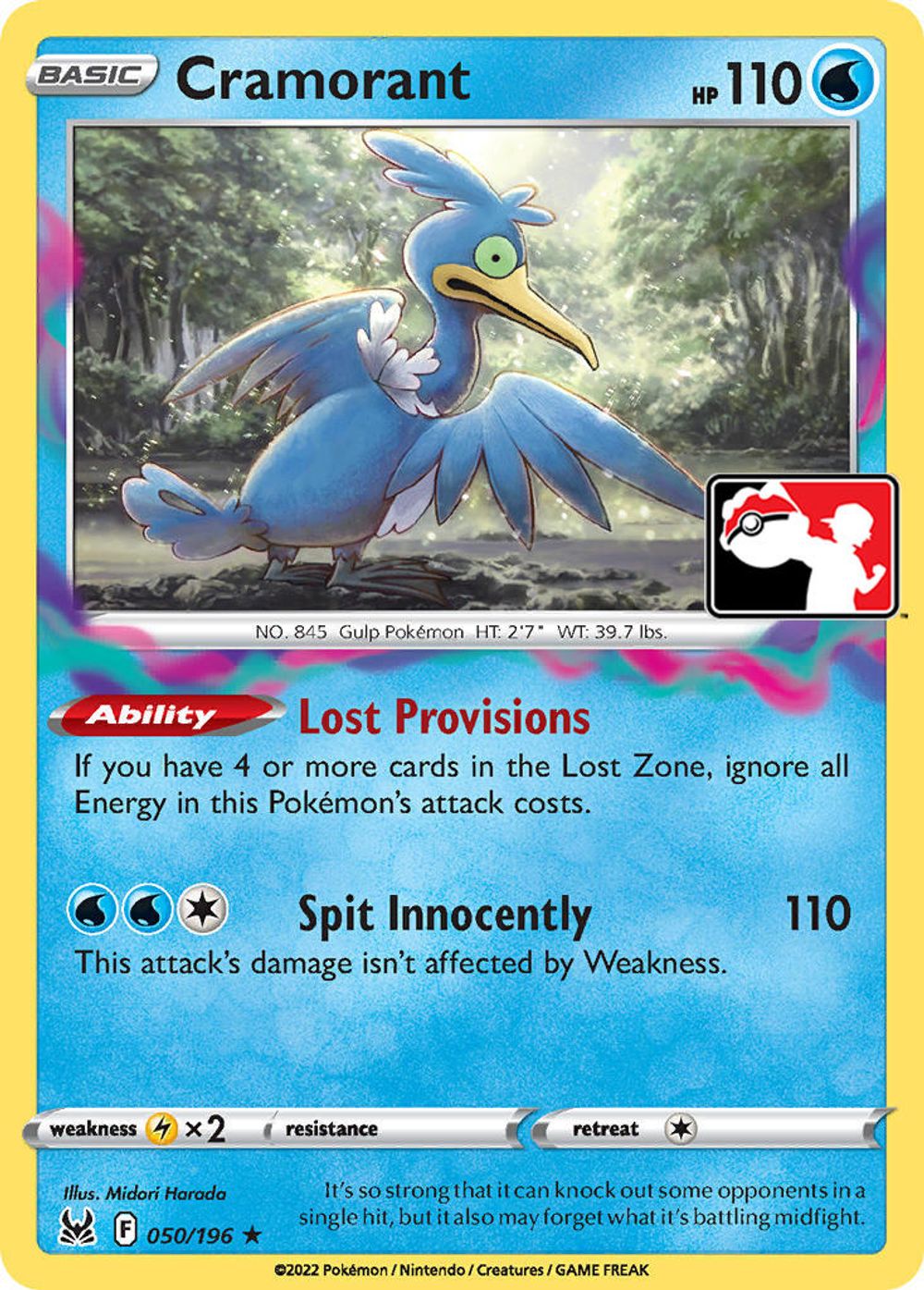 Cramorant — Prize Pack Series Cards