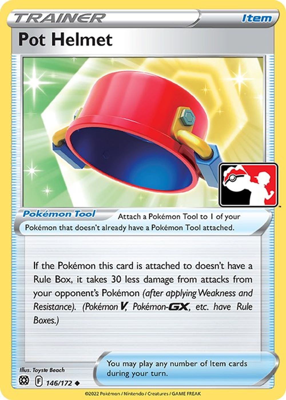 Pot Helmet — Prize Pack Series Cards