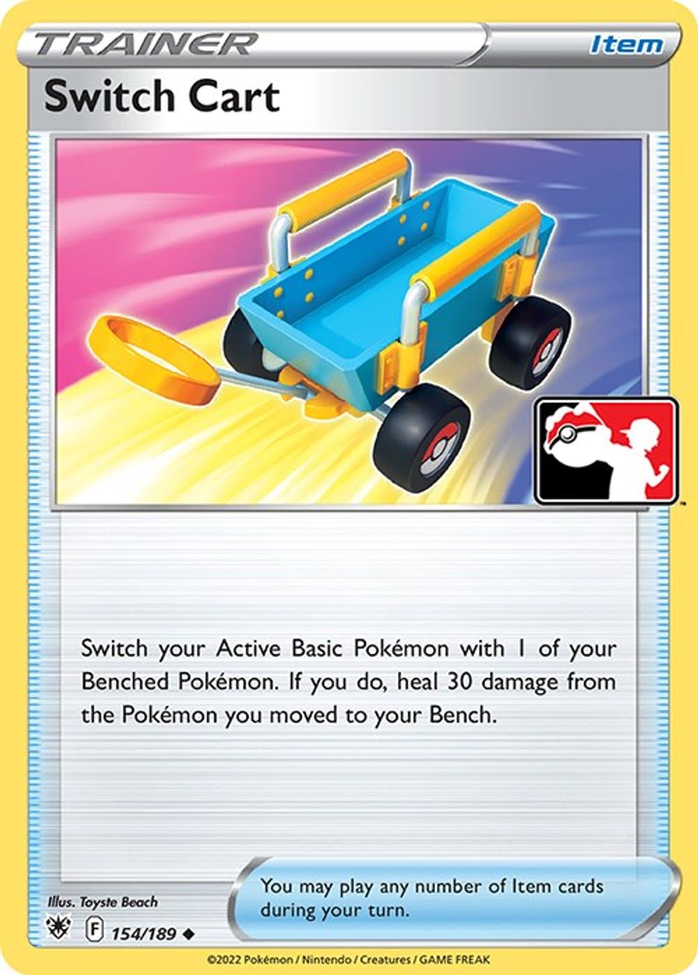 Switch Cart — Prize Pack Series Cards