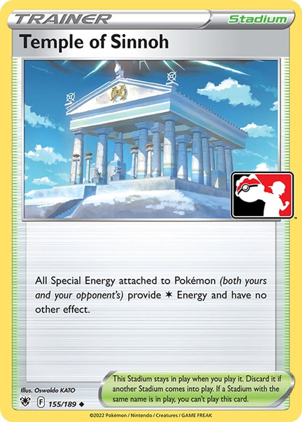 Temple of Sinnoh — Prize Pack Series Cards