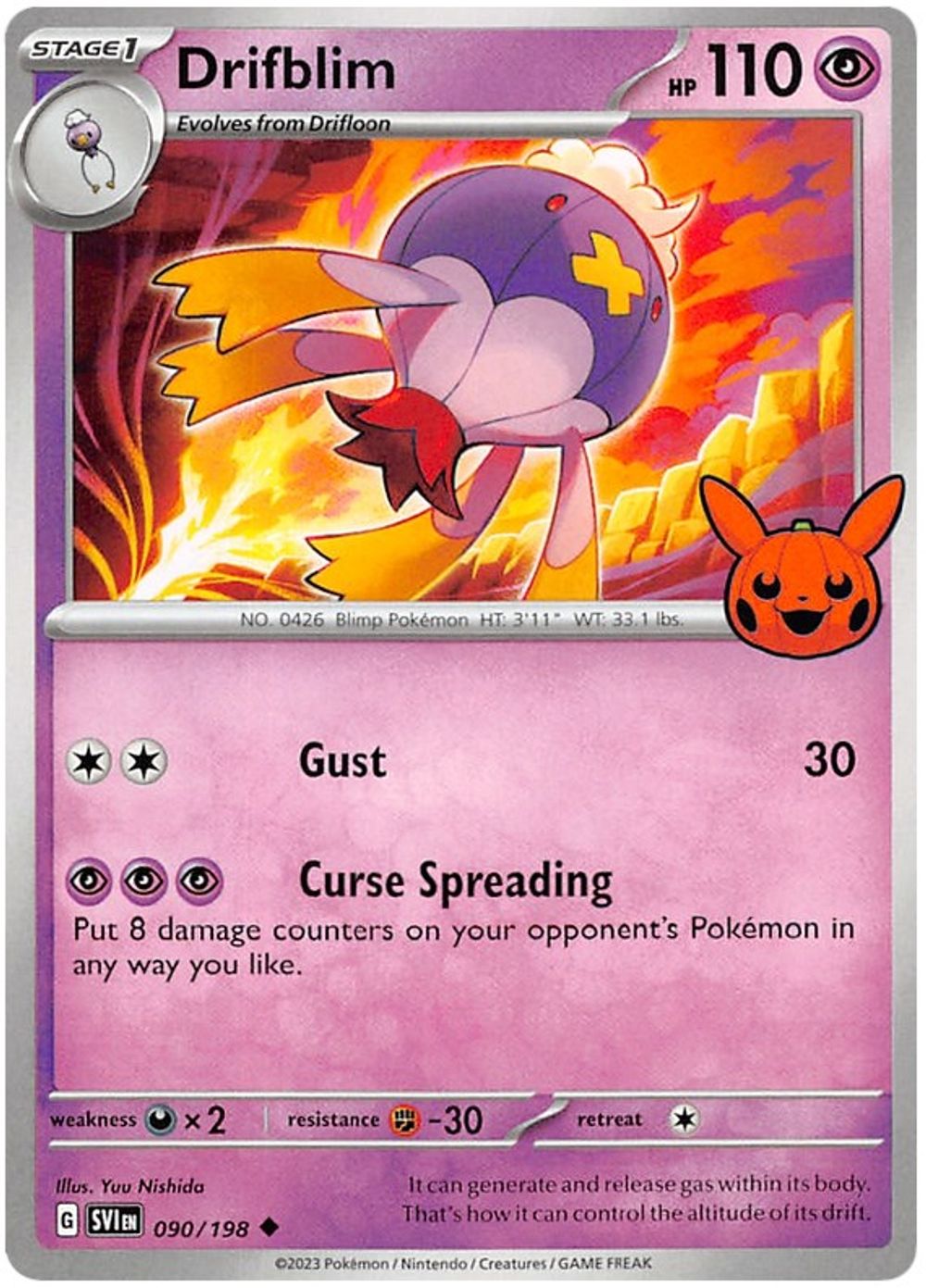 Drifblim — Trick or Trade BOOster Bundle 2023