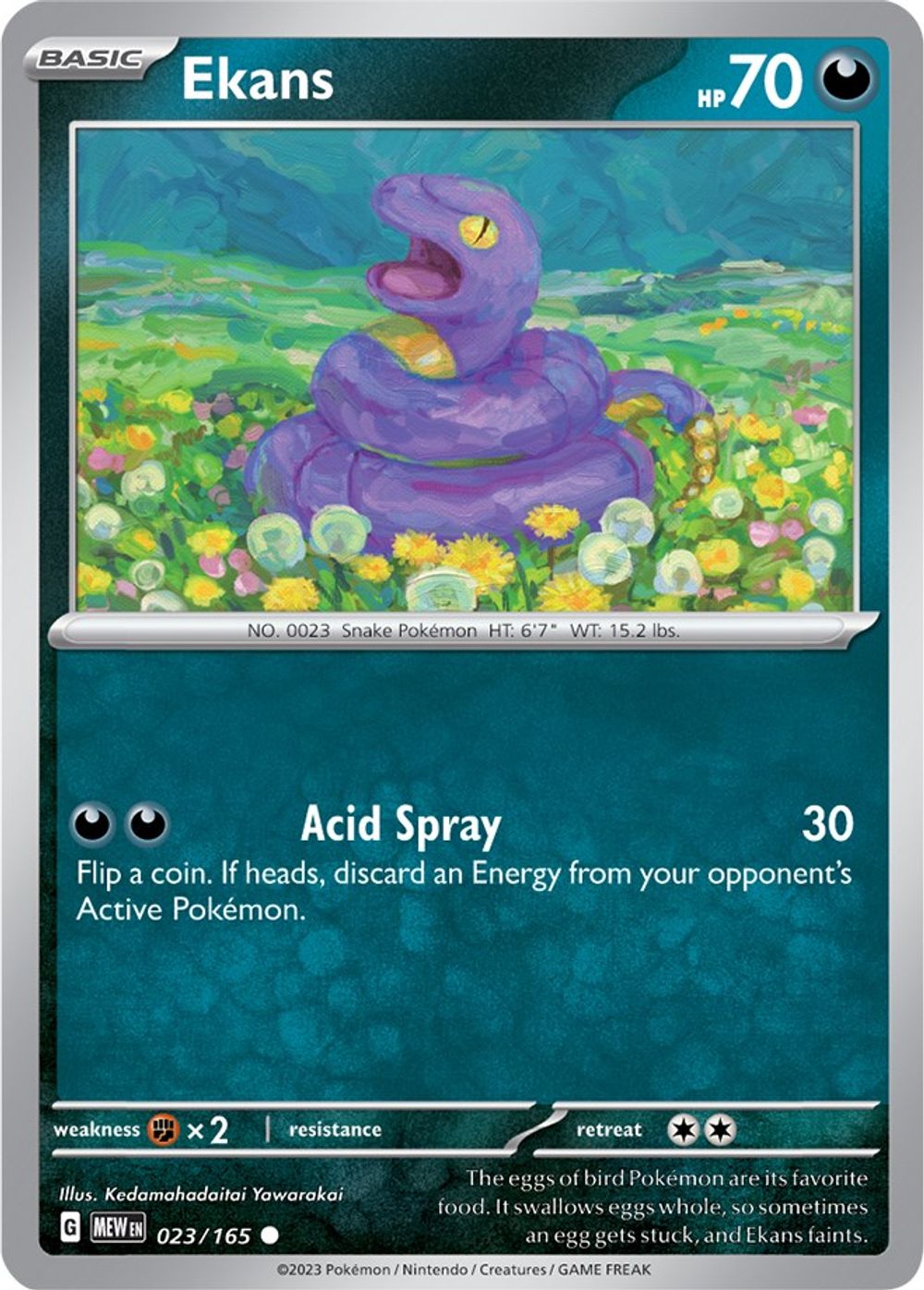 Ekans — SV: Scarlet & Violet 151