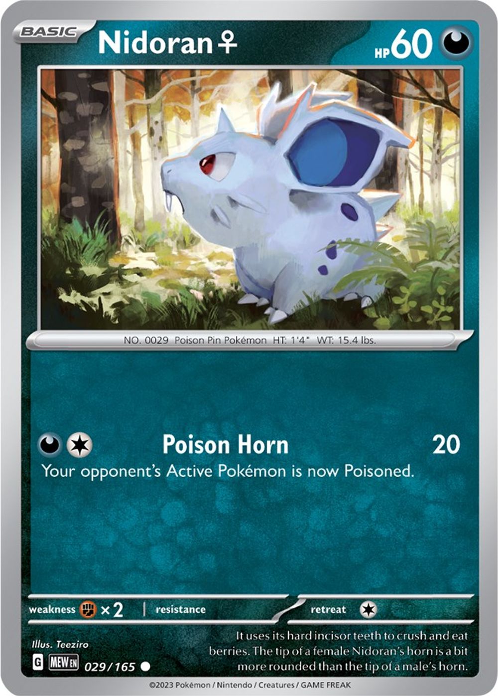 Nidoran F — SV: Scarlet & Violet 151