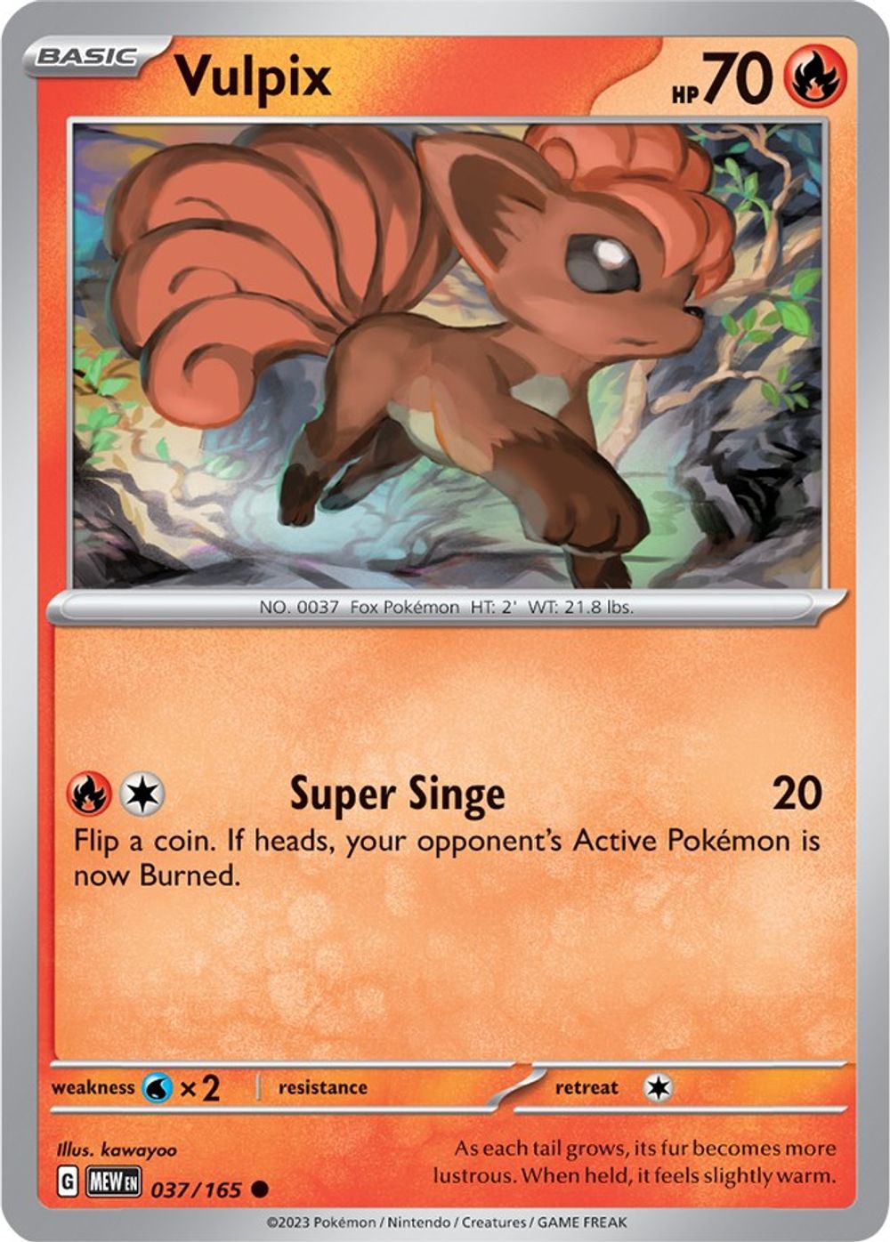 Vulpix — SV: Scarlet & Violet 151