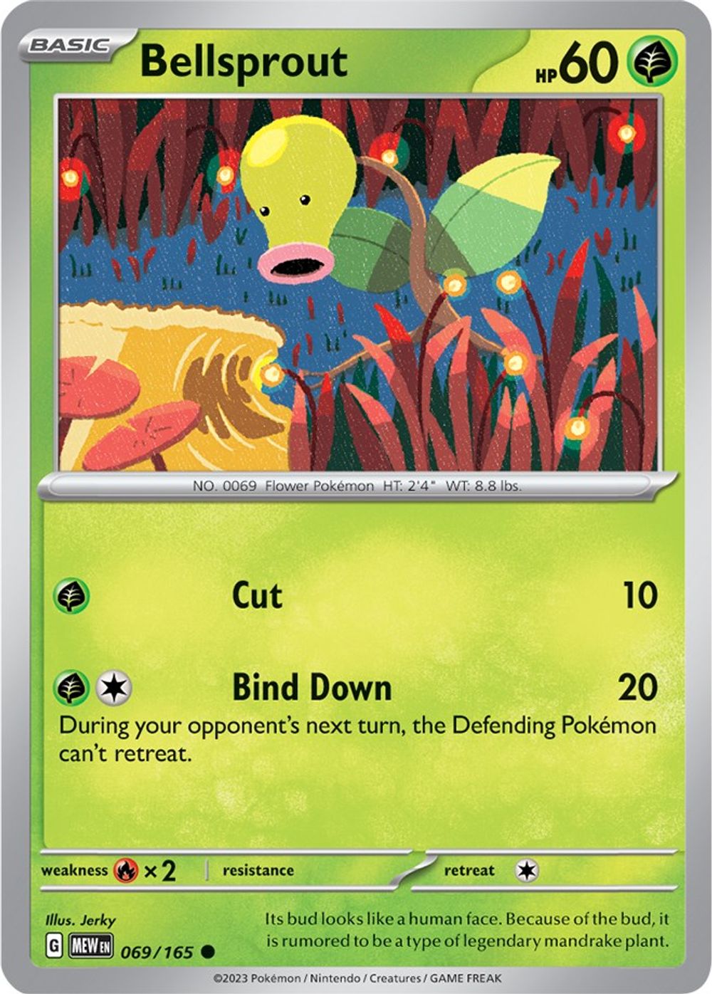 Bellsprout — SV: Scarlet & Violet 151
