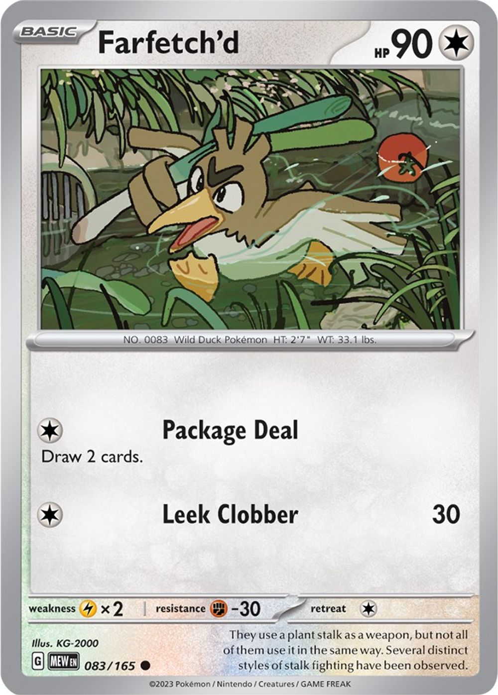 Farfetch'd — SV: Scarlet & Violet 151
