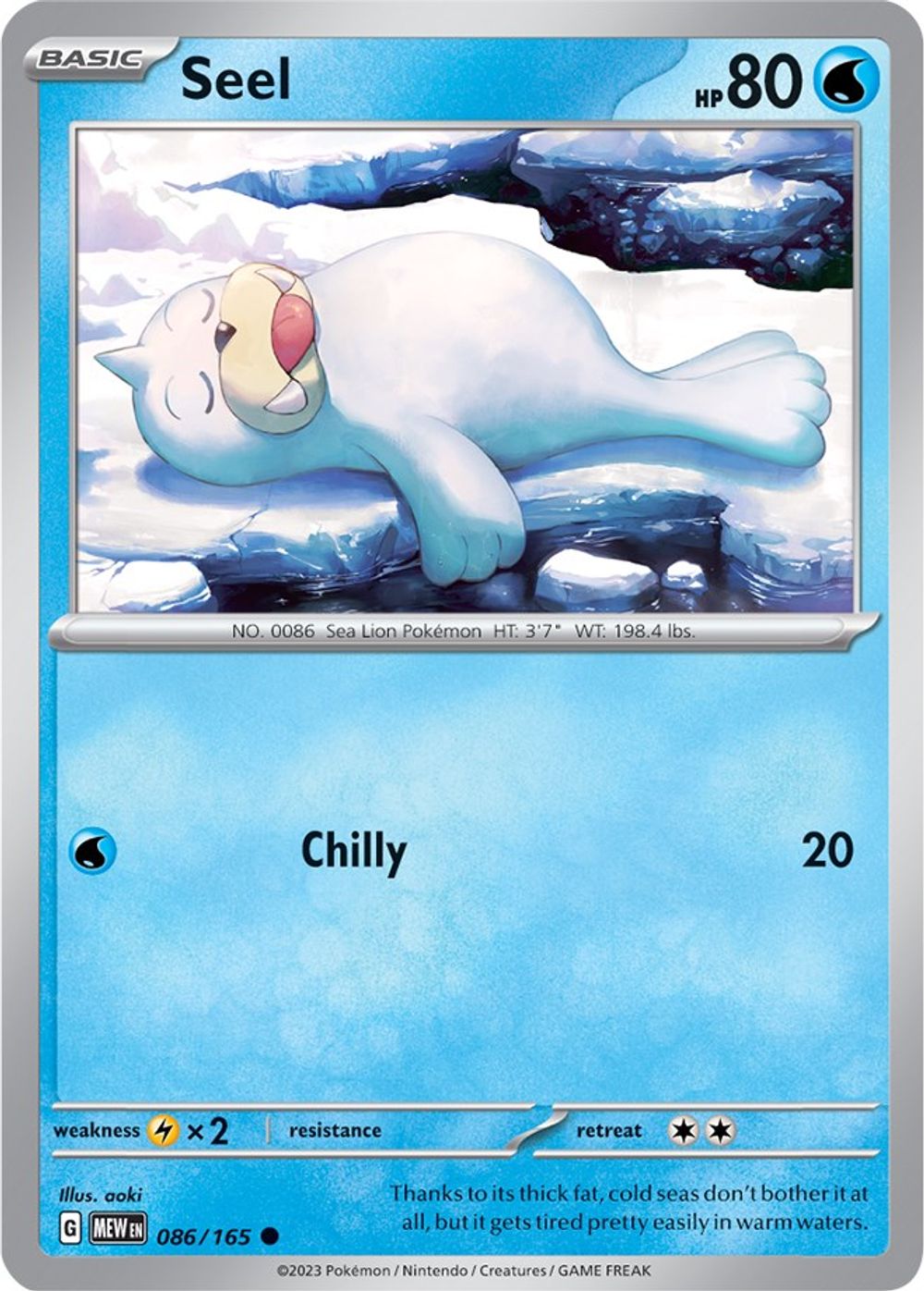 Seel — SV: Scarlet & Violet 151
