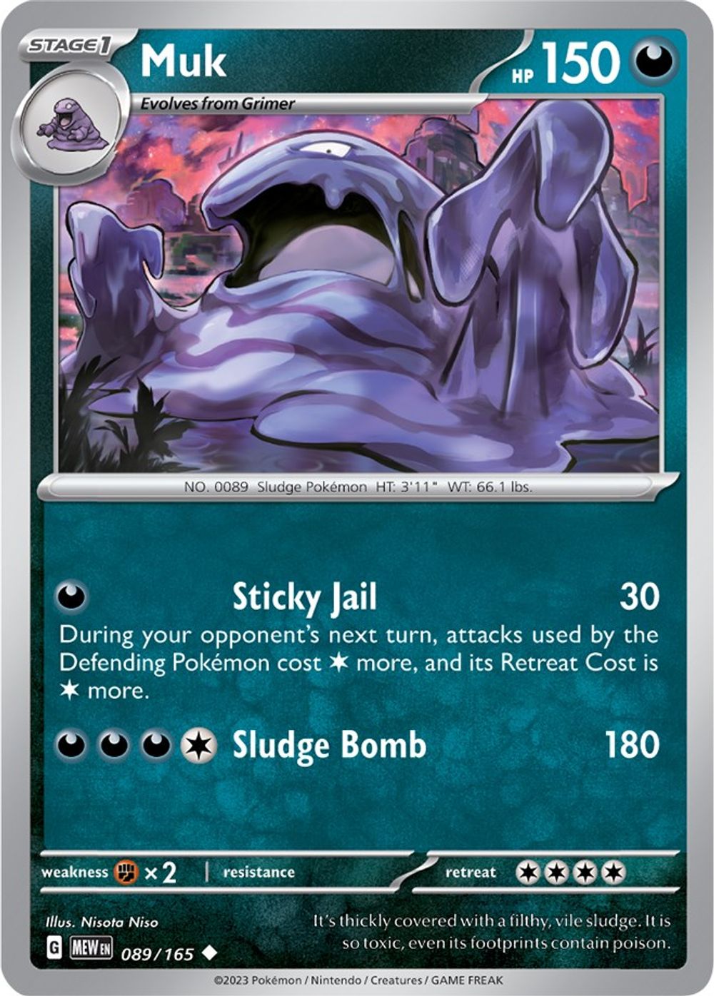 Muk — SV: Scarlet & Violet 151
