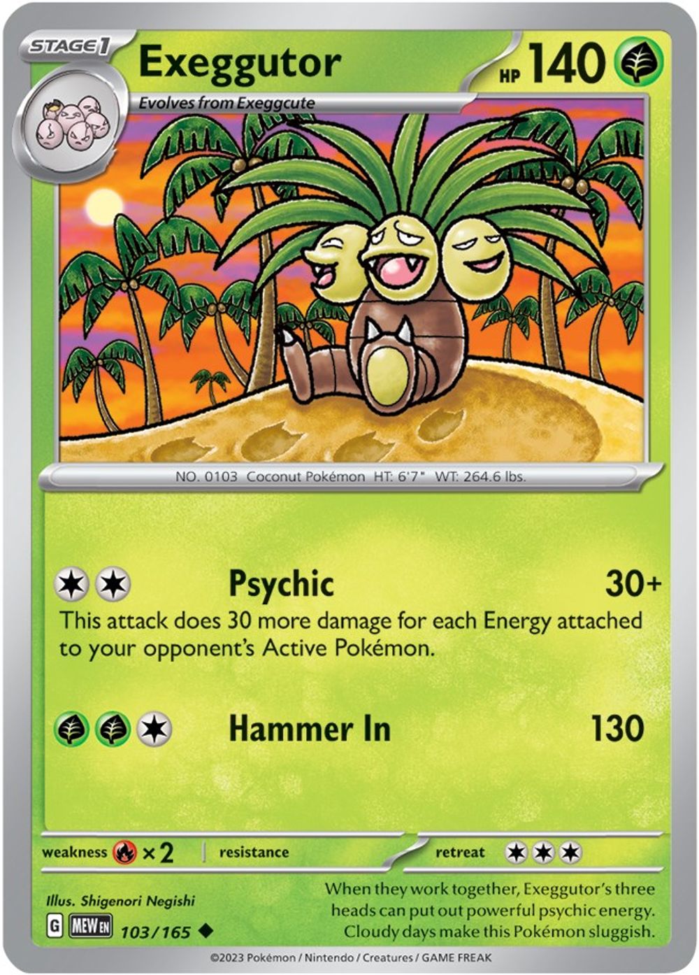 Exeggutor — SV: Scarlet & Violet 151