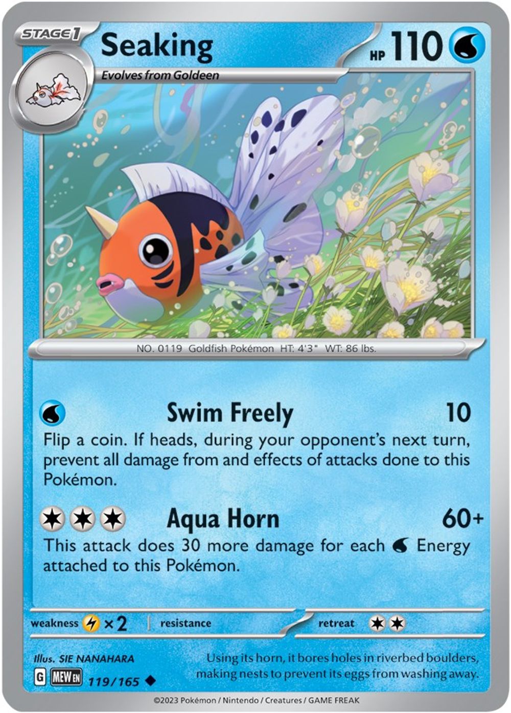 Seaking — SV: Scarlet & Violet 151