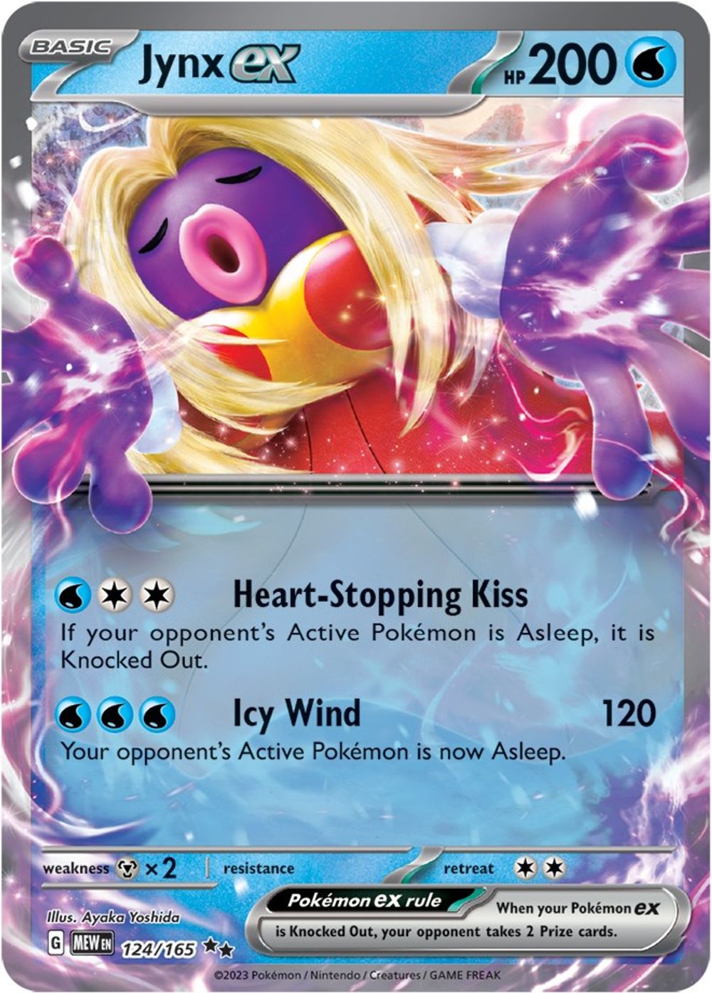 Jynx ex - 124/165 — SV: Scarlet & Violet 151
