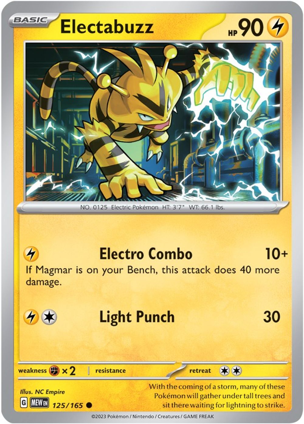 Electabuzz — SV: Scarlet & Violet 151