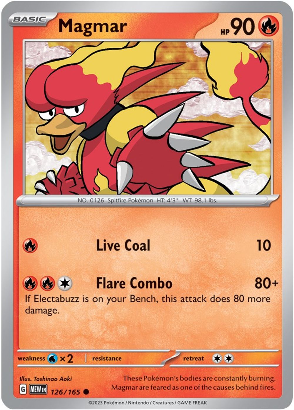 Magmar — SV: Scarlet & Violet 151