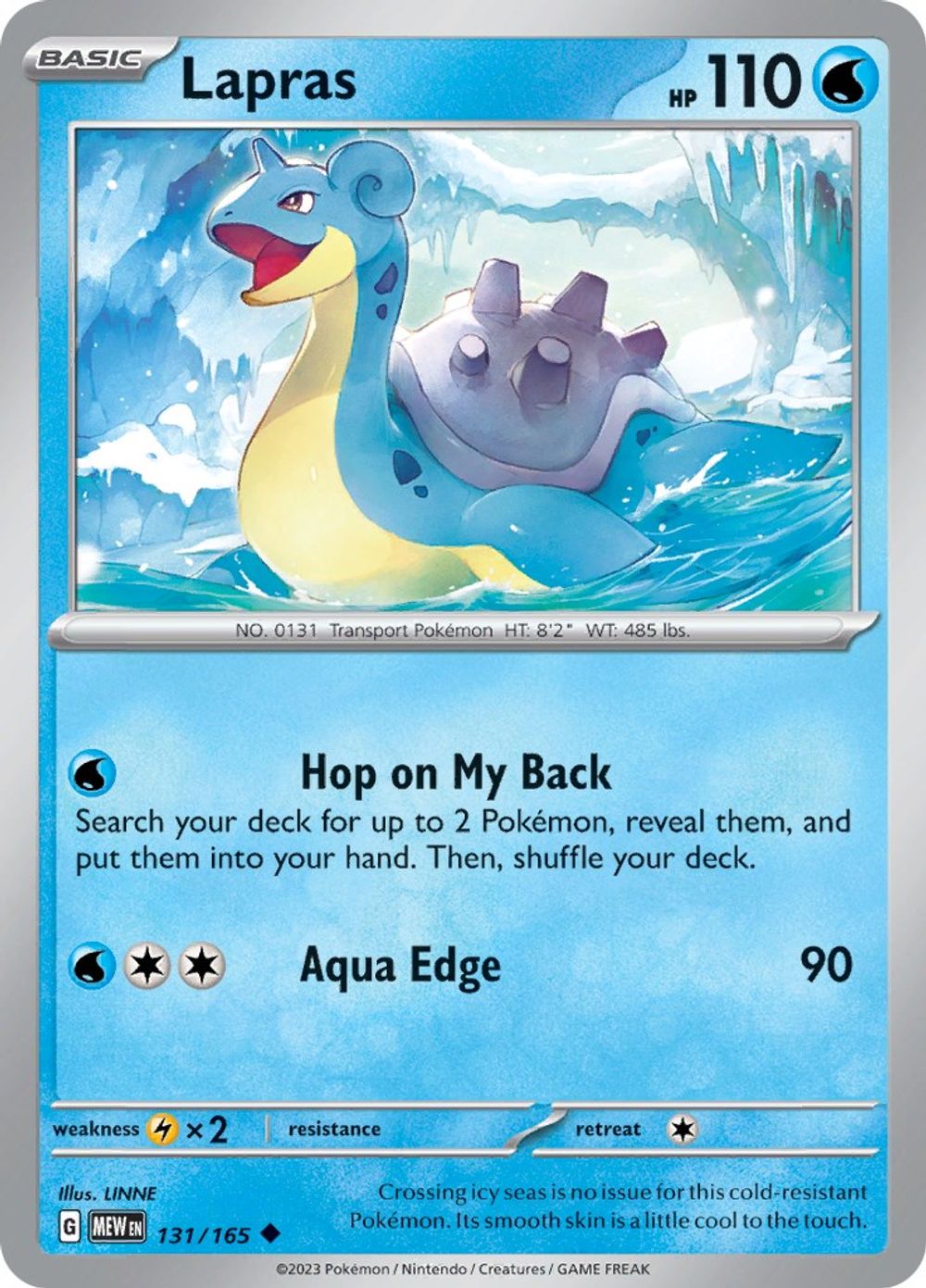 Lapras — SV: Scarlet & Violet 151