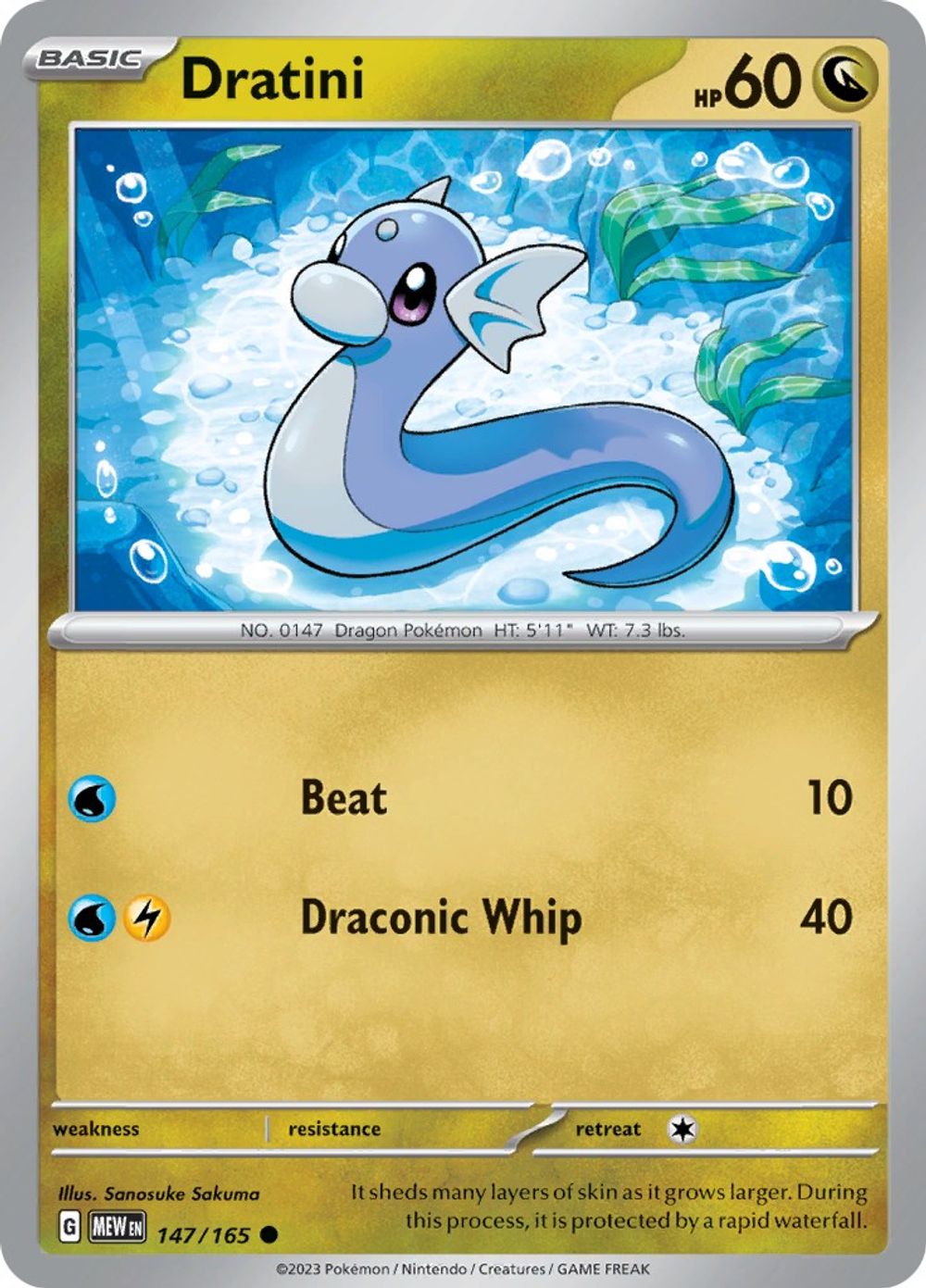 Dratini — SV: Scarlet & Violet 151