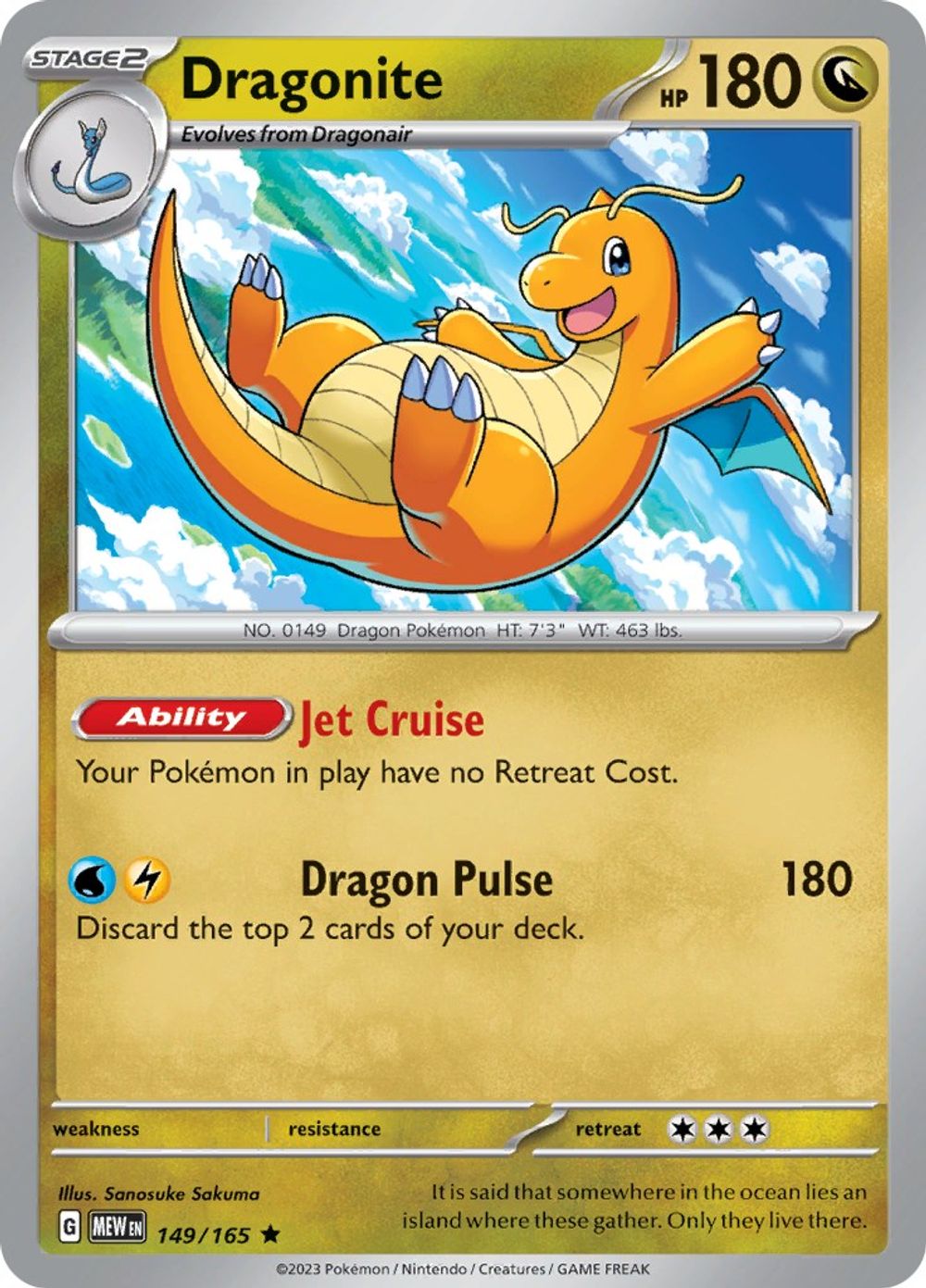 Dragonite — SV: Scarlet & Violet 151
