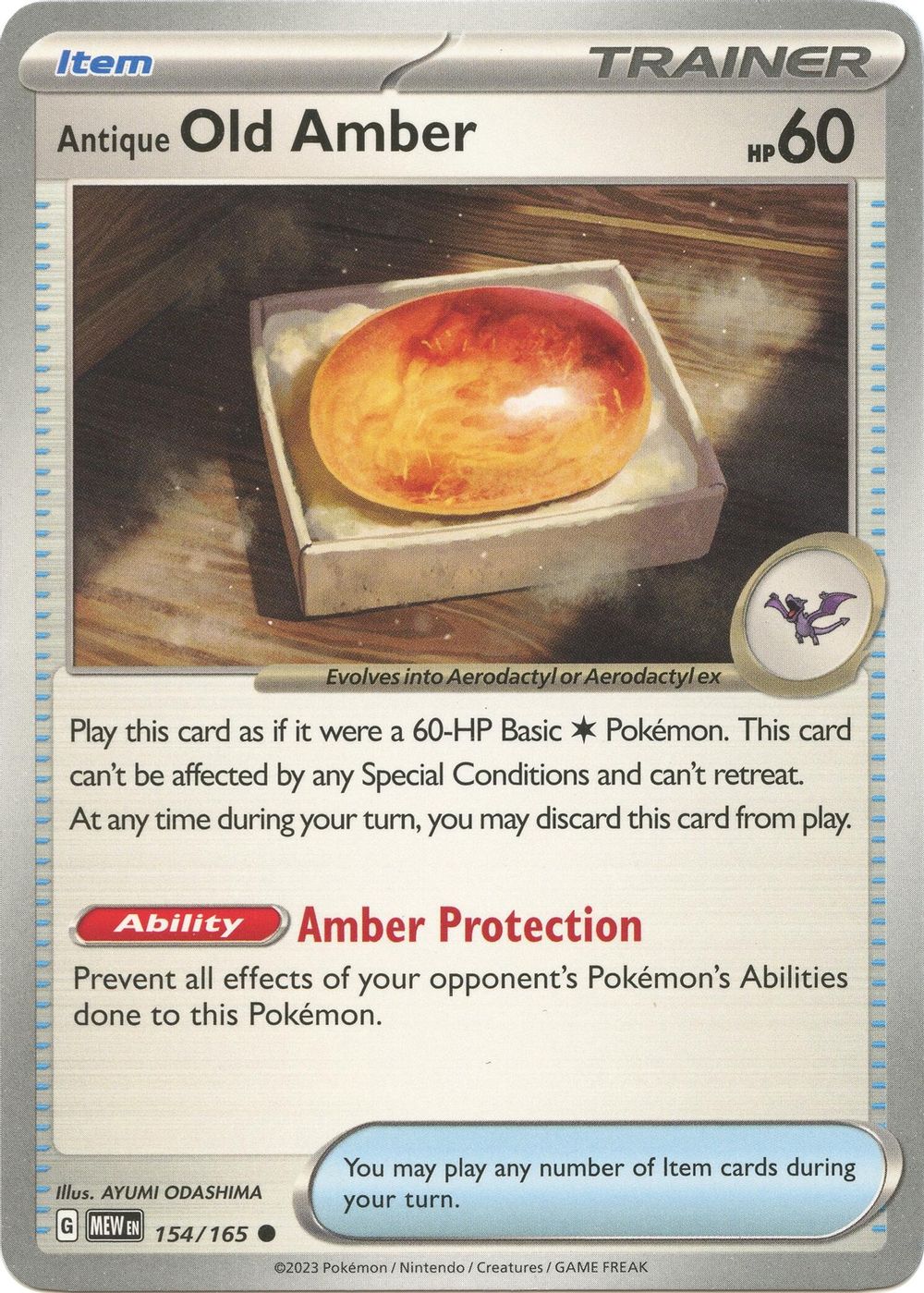 Antique Old Amber — SV: Scarlet & Violet 151