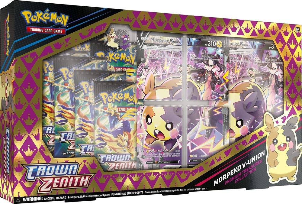 Morpeko V-UNION Premium Treasures Collection — SWSH: Crown Zenith