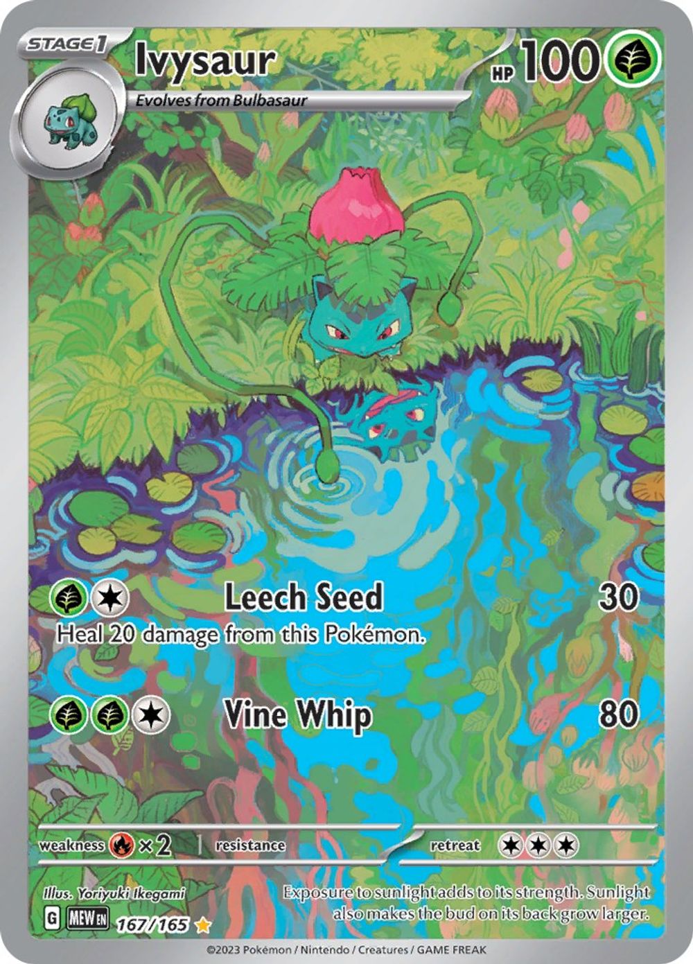 Ivysaur - 167/165 — SV: Scarlet & Violet 151