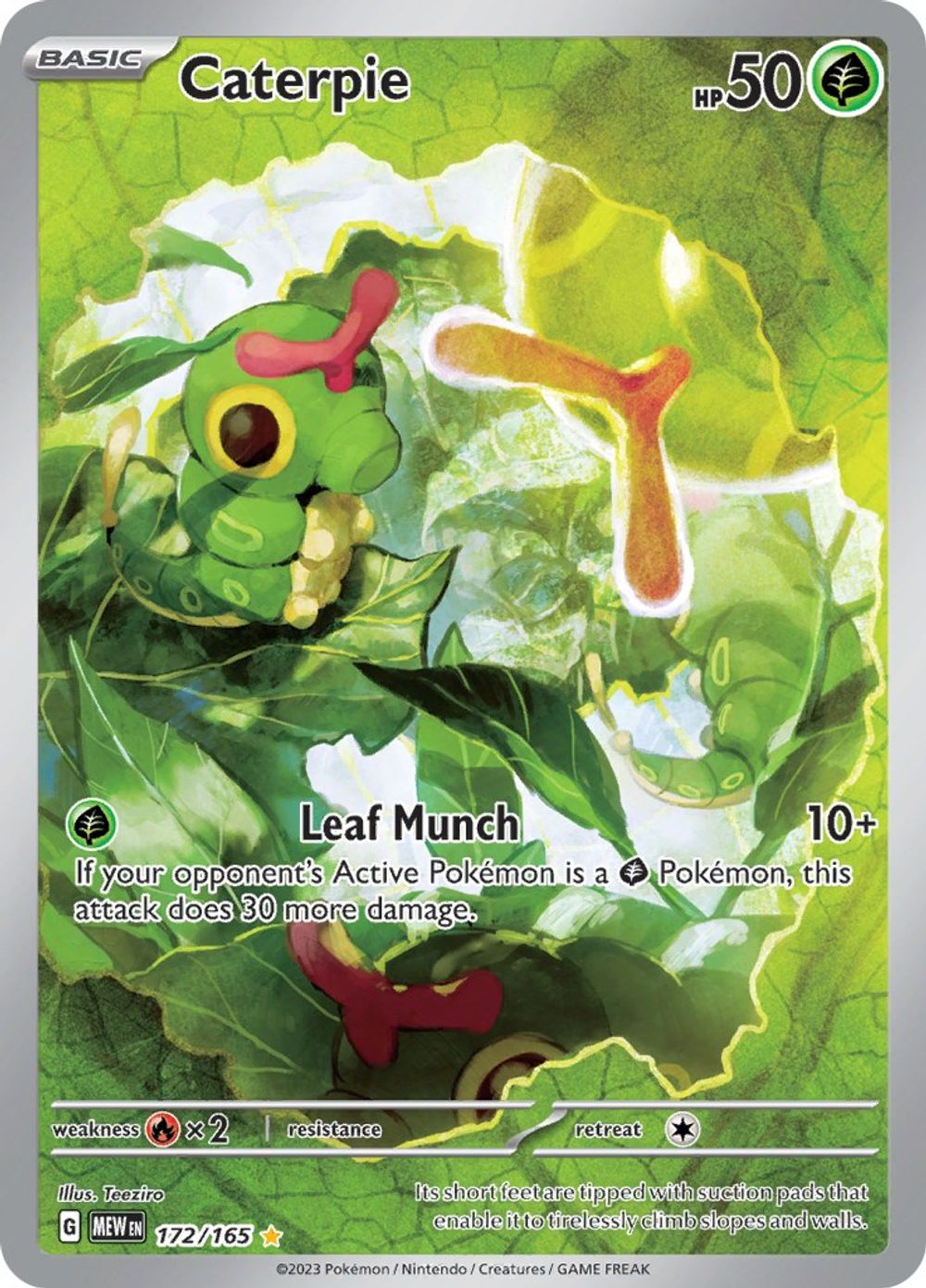 Caterpie - 172/165 — SV: Scarlet & Violet 151