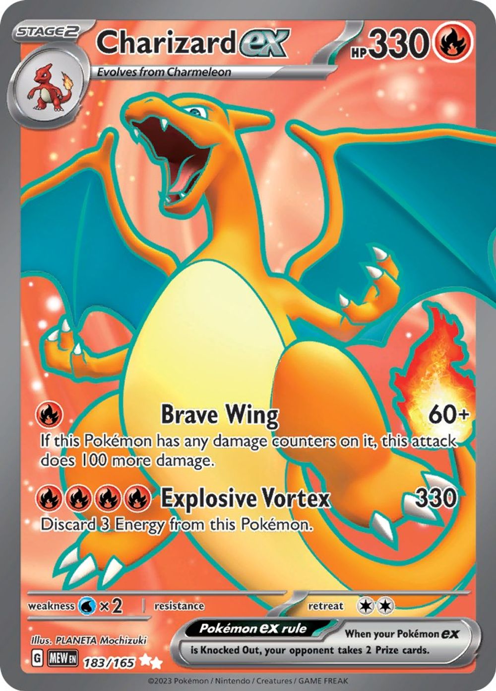 Charizard ex - 183/165 — SV: Scarlet & Violet 151