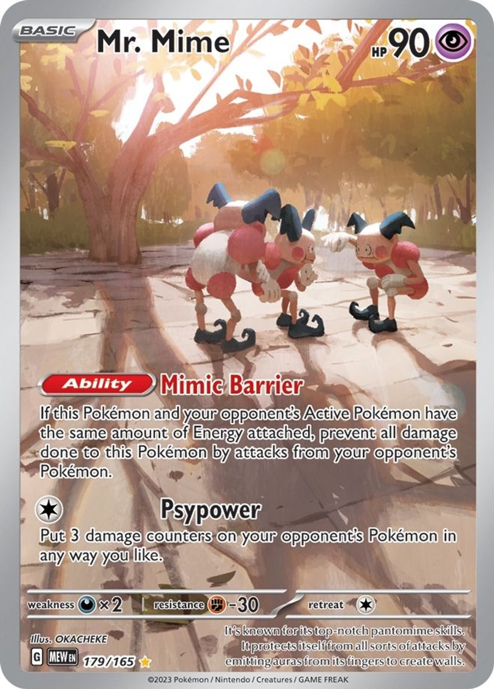 Mr. Mime - 179/165 — SV: Scarlet & Violet 151