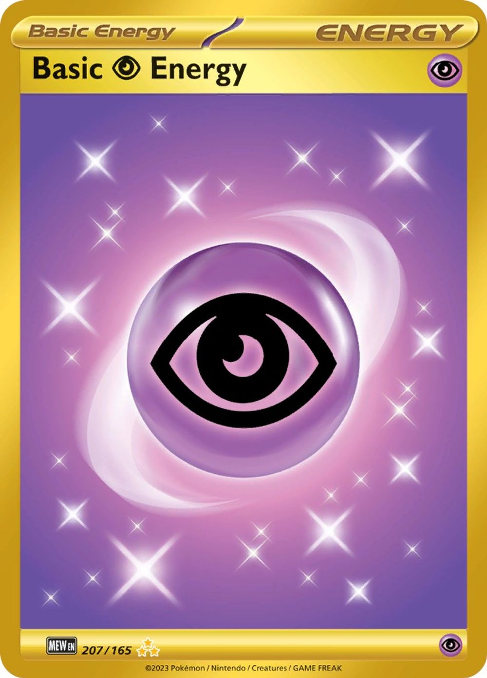 Basic Psychic Energy - 207/165 — SV: Scarlet & Violet 151