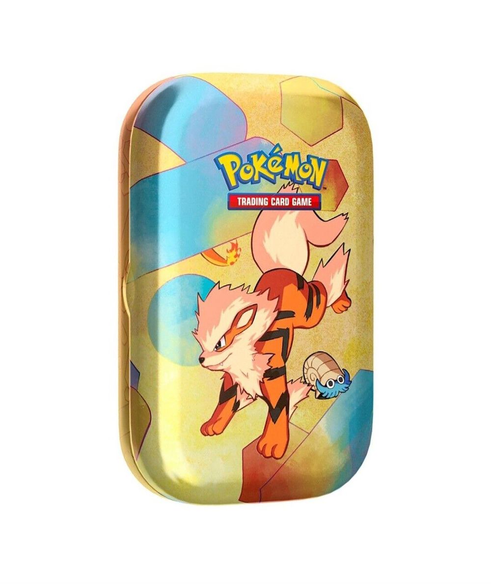 151 Mini Tin [Arcanine & Omanyte] — SV: Scarlet & Violet 151
