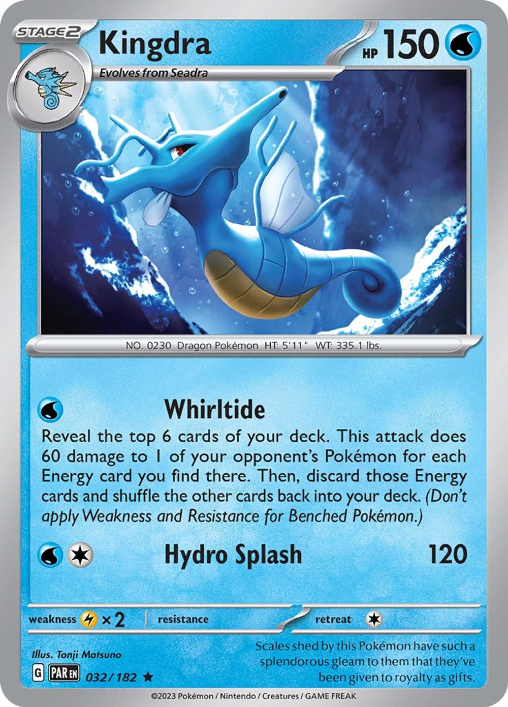 Kingdra — SV04: Paradox Rift