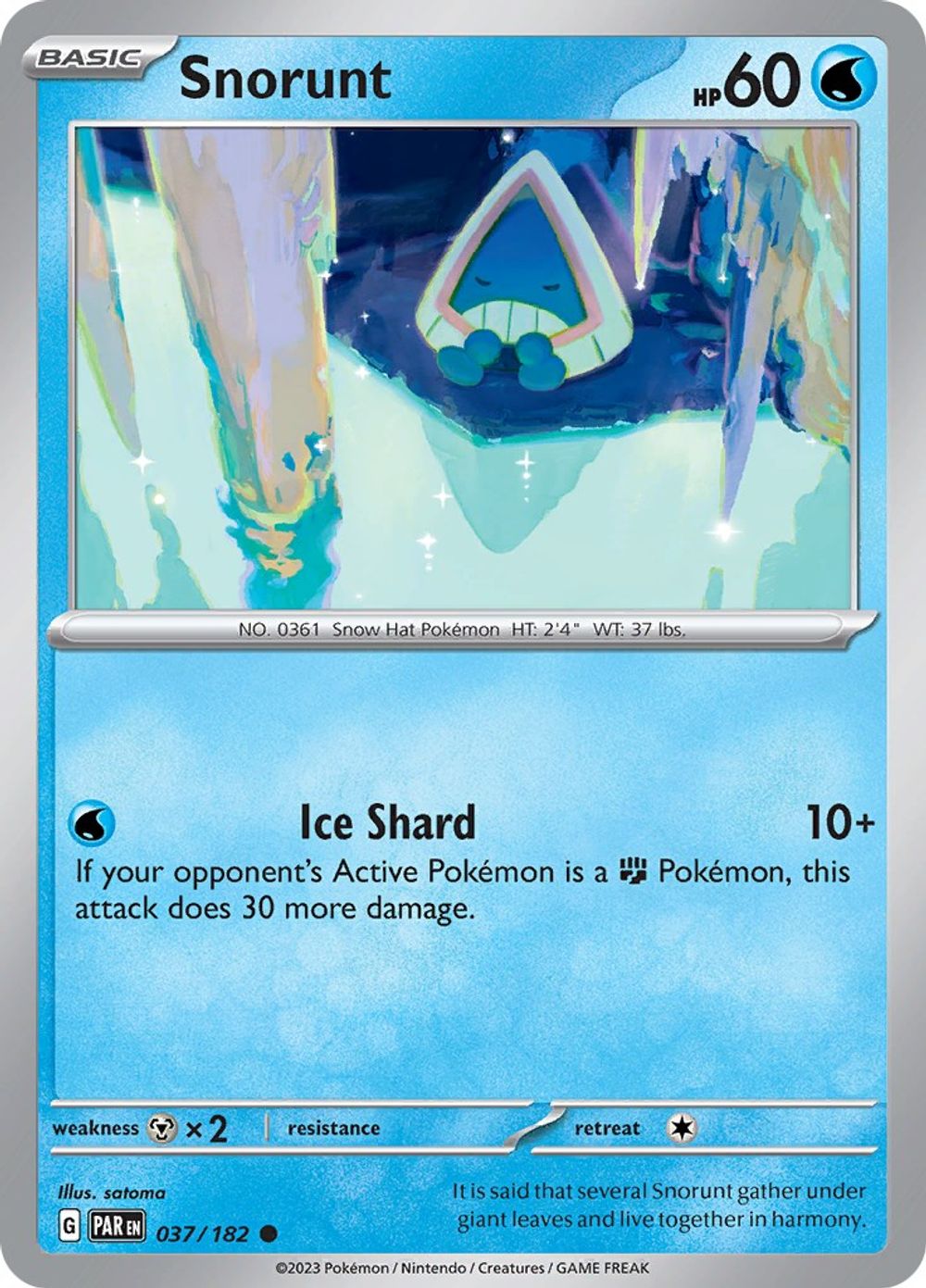 Snorunt - 037/182 — SV04: Paradox Rift