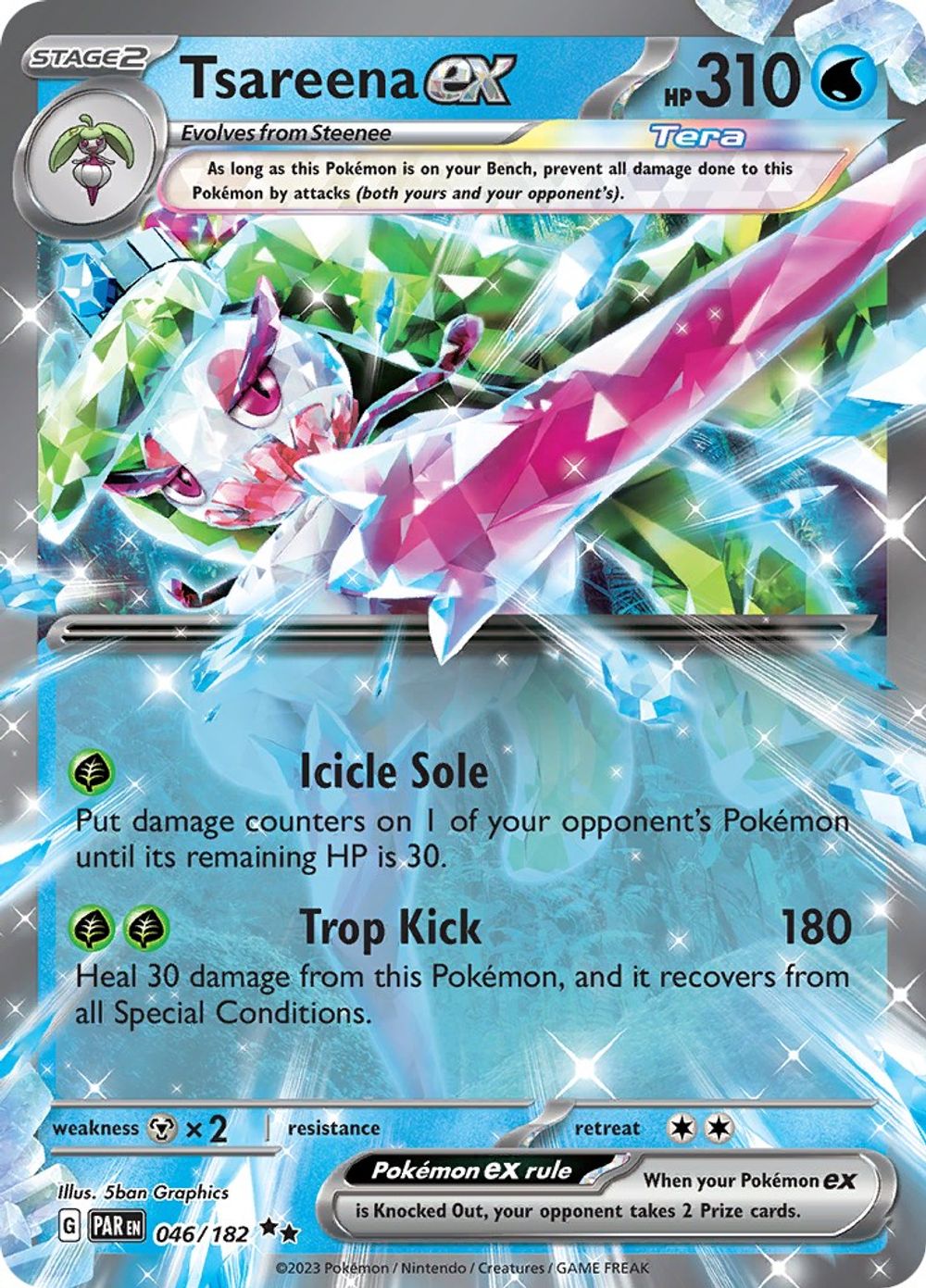 Tsareena ex - 046/182 — SV04: Paradox Rift