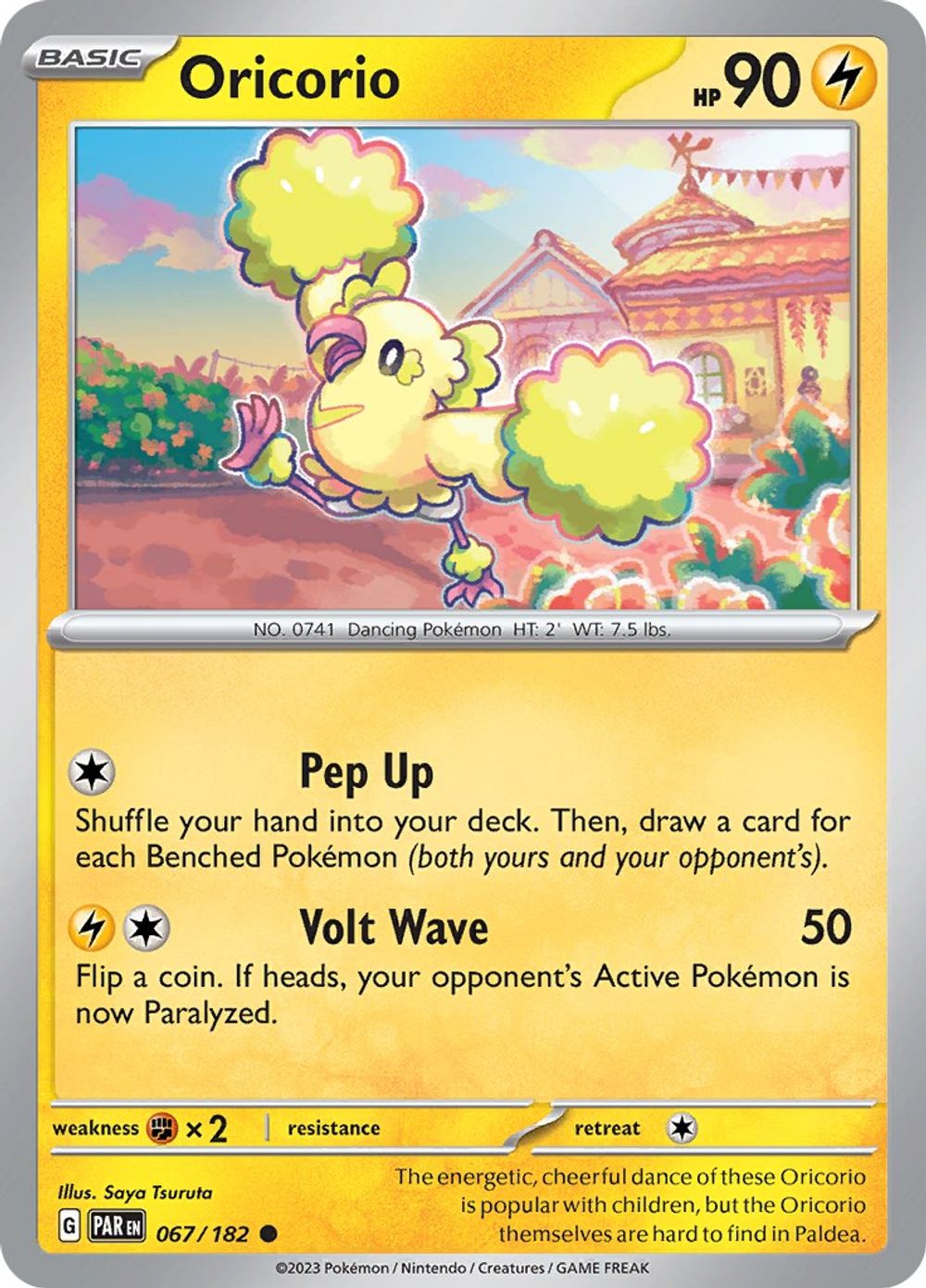 Oricorio — SV04: Paradox Rift