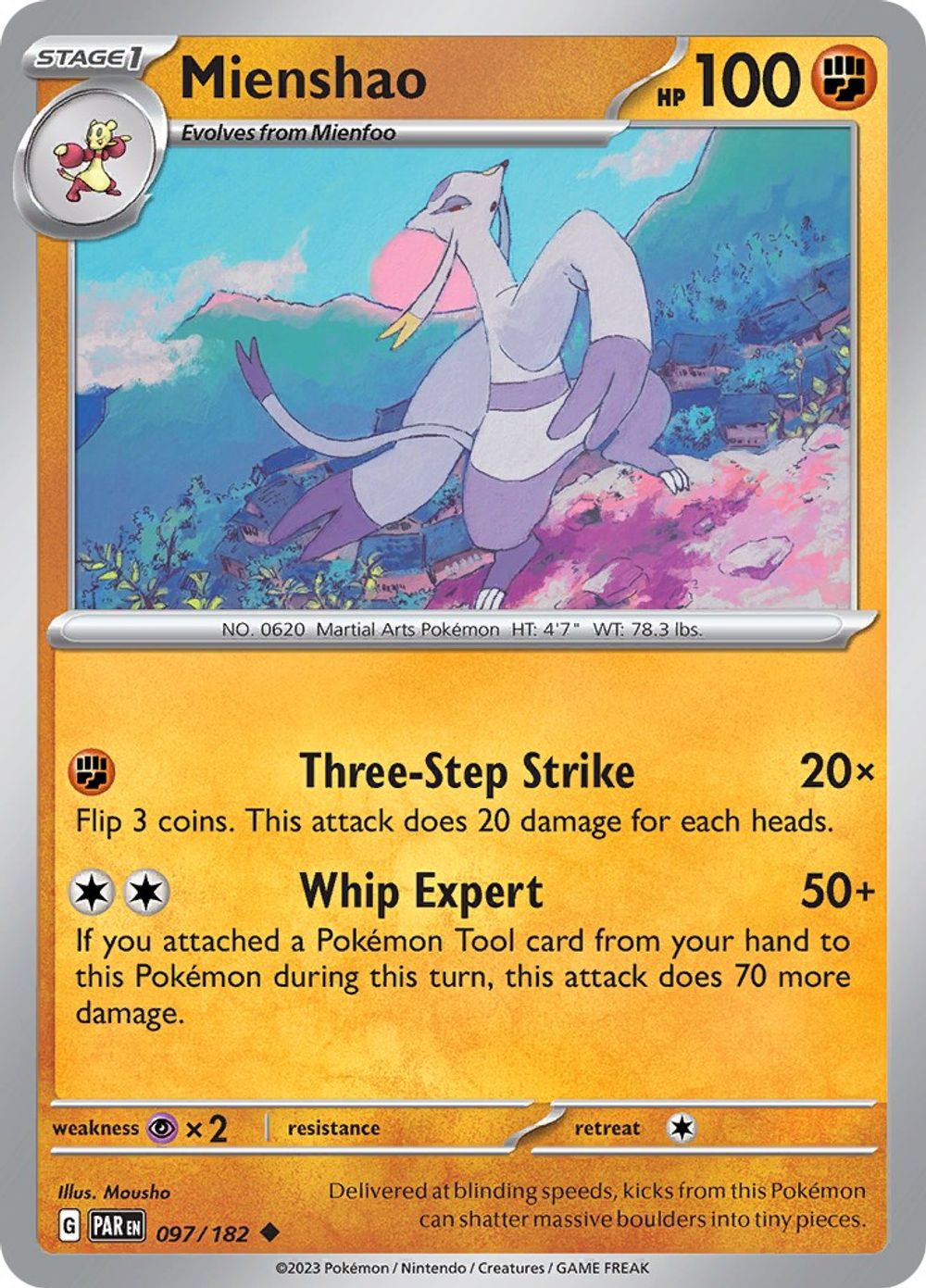 Mienshao - 097/182 — SV04: Paradox Rift