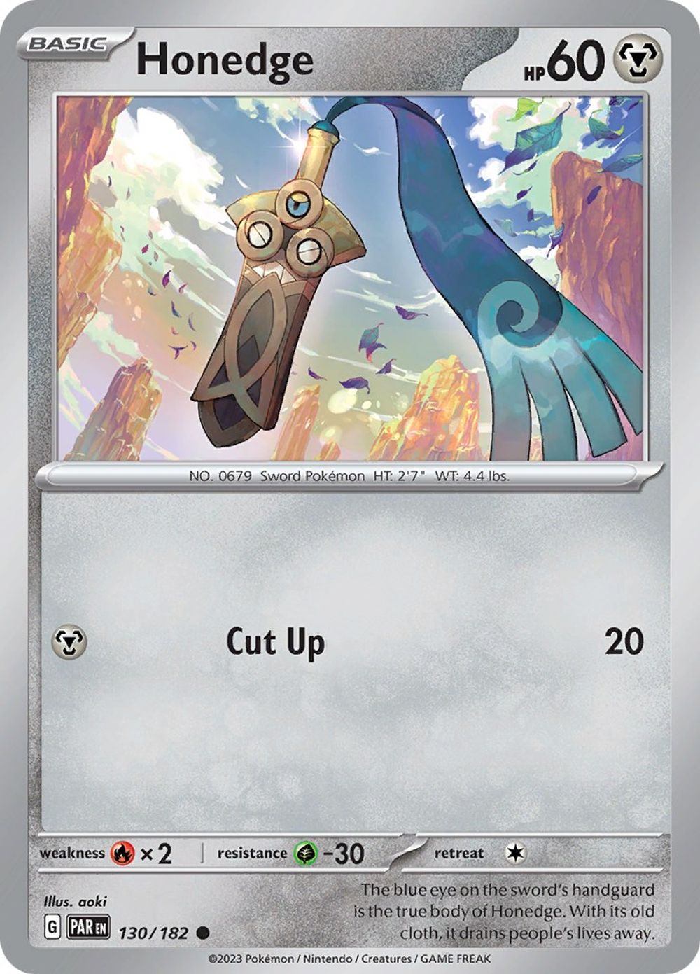 Honedge - 130/182 — SV04: Paradox Rift