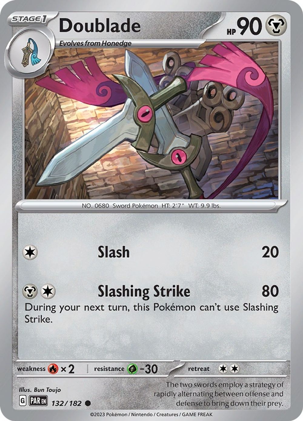 Doublade - 132/182 — SV04: Paradox Rift