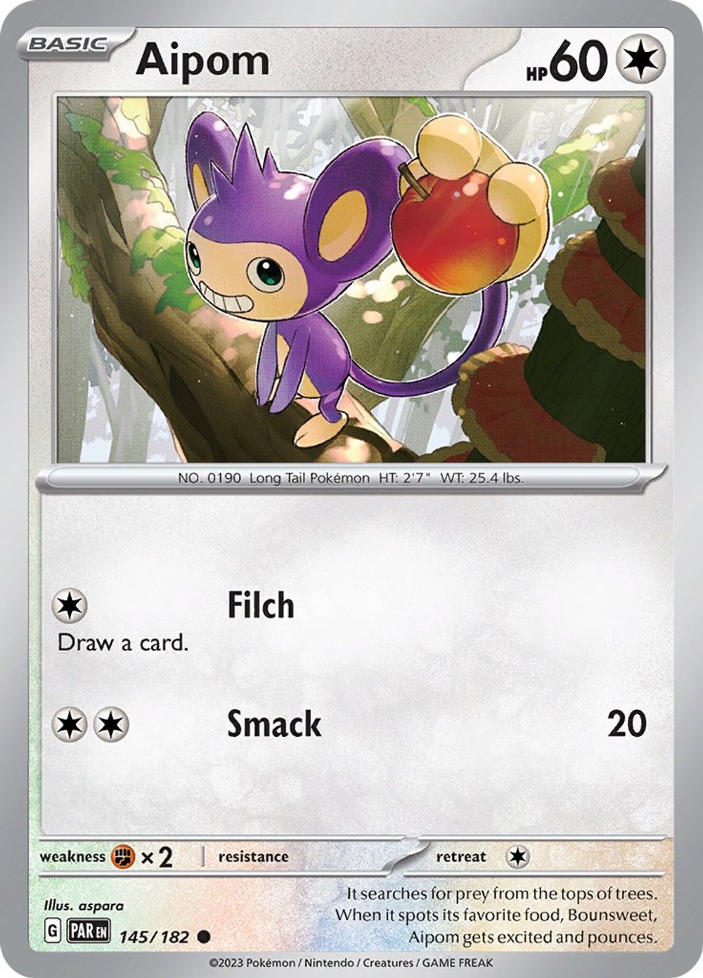 Aipom - 145/182 — SV04: Paradox Rift