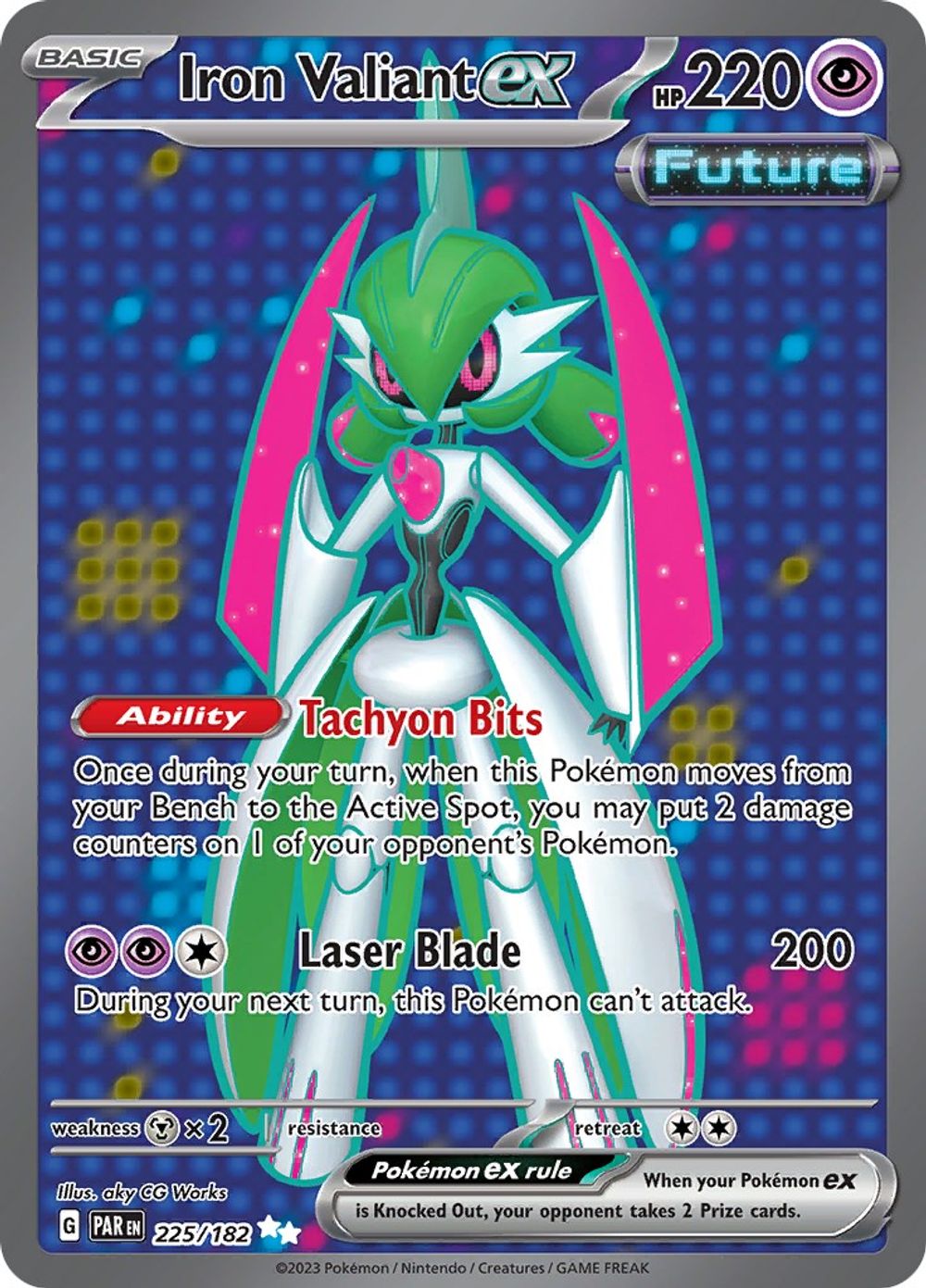 Iron Valiant ex - 225/182 — SV04: Paradox Rift