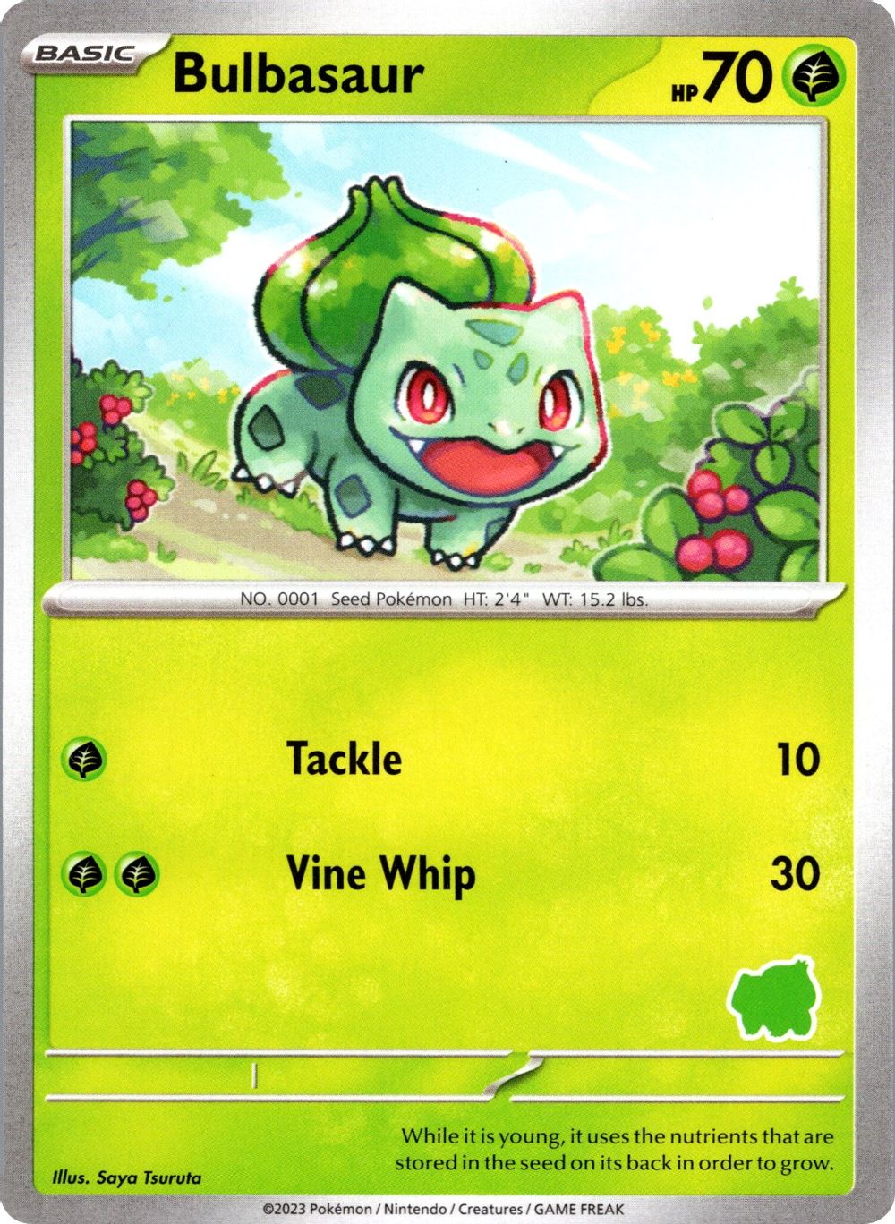 Bulbasaur — My First Battle
