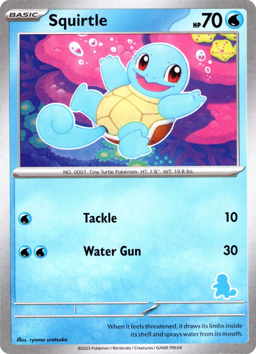 Squirtle — My First Battle
