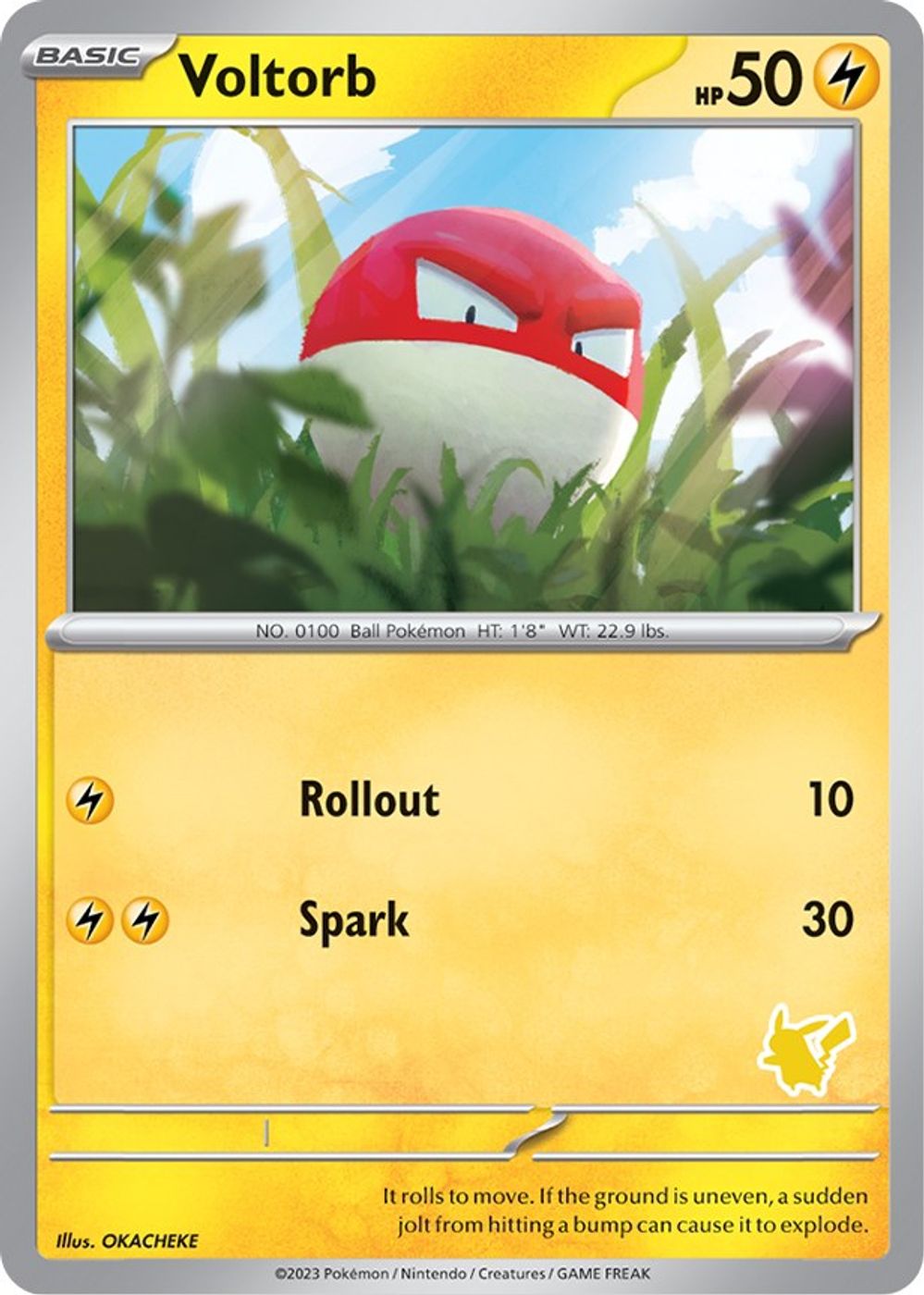 Voltorb — My First Battle