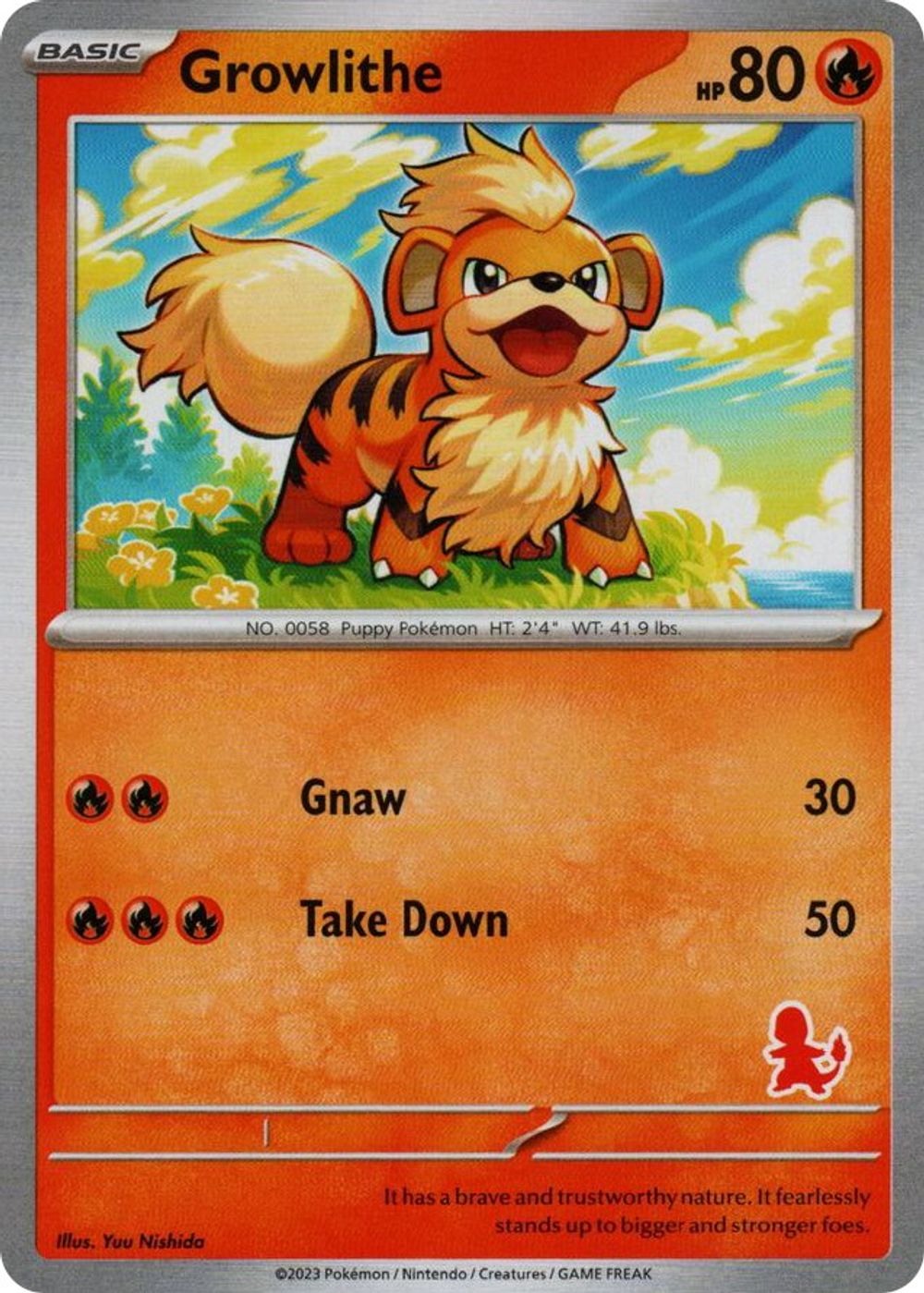 Growlithe — My First Battle