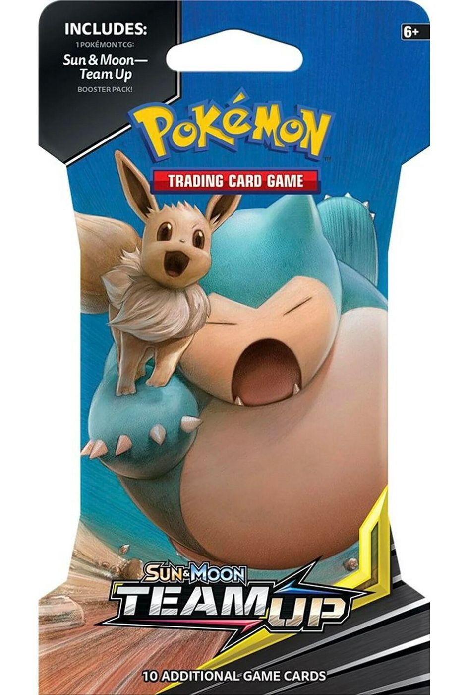 Team Up Sleeved Booster Pack — SM - Team Up