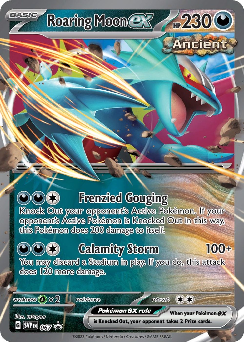 Roaring Moon ex - 067 — SV: Scarlet & Violet Promo Cards