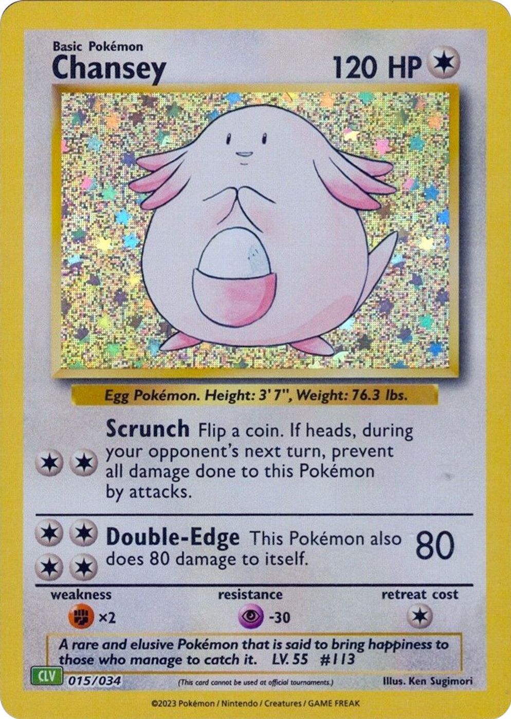 Chansey — Trading Card Game Classic