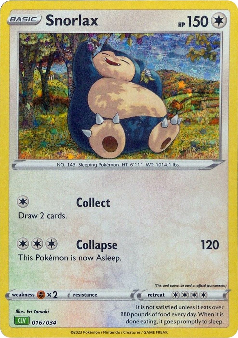 Snorlax — Trading Card Game Classic