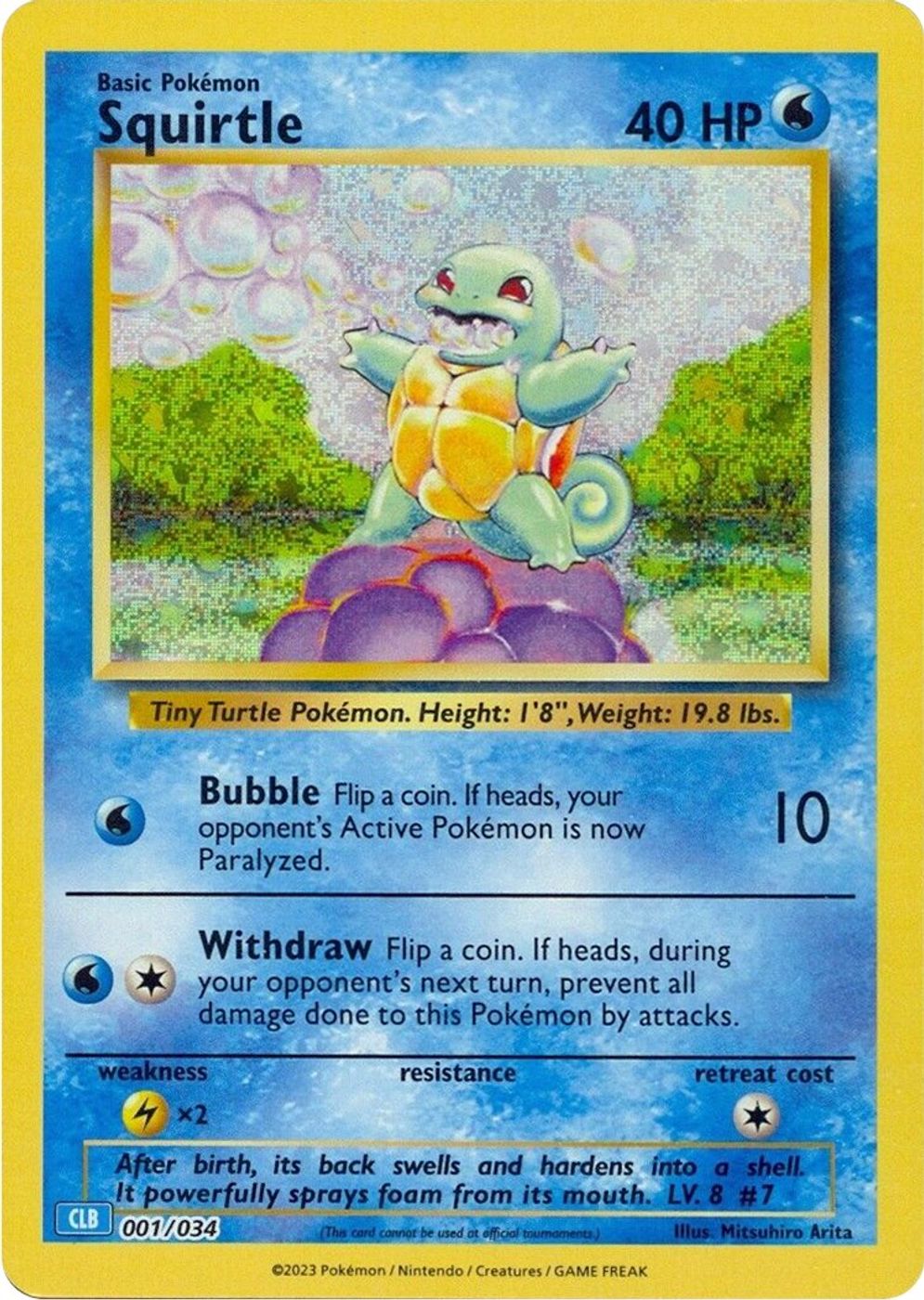 Squirtle — Trading Card Game Classic