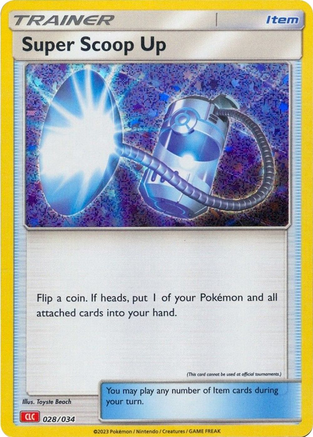 Super Scoop Up — Trading Card Game Classic