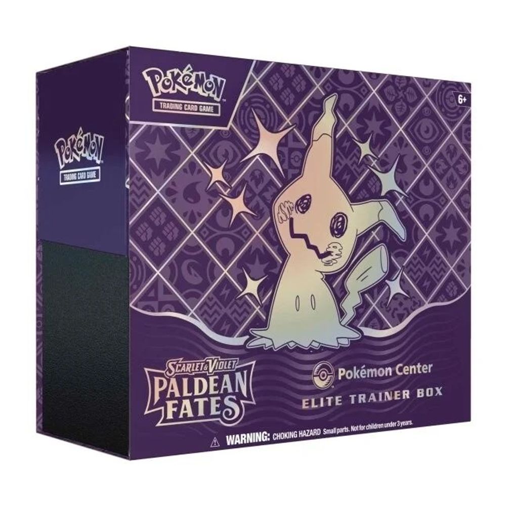 Paldean Fates Pokemon Center Elite Trainer Box (Exclusive) — SV: Paldean Fates