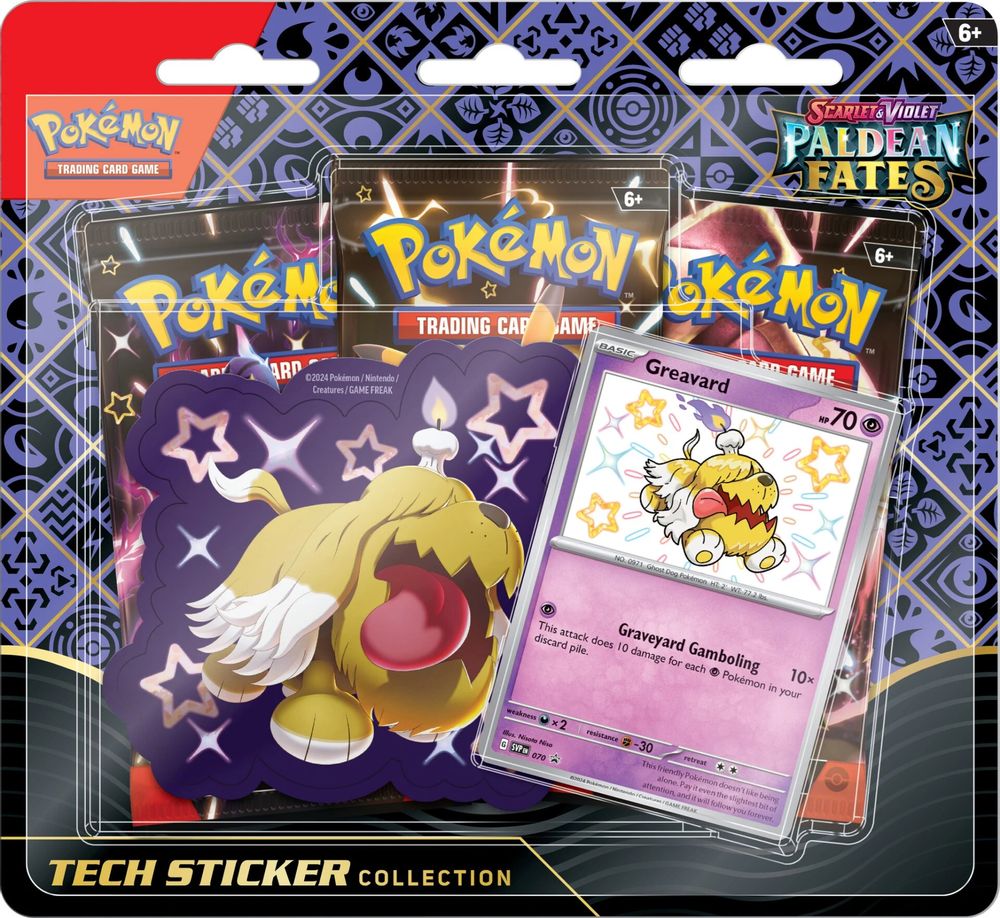 Paldean Fates Tech Sticker Collection [Greavard] — SV: Paldean Fates